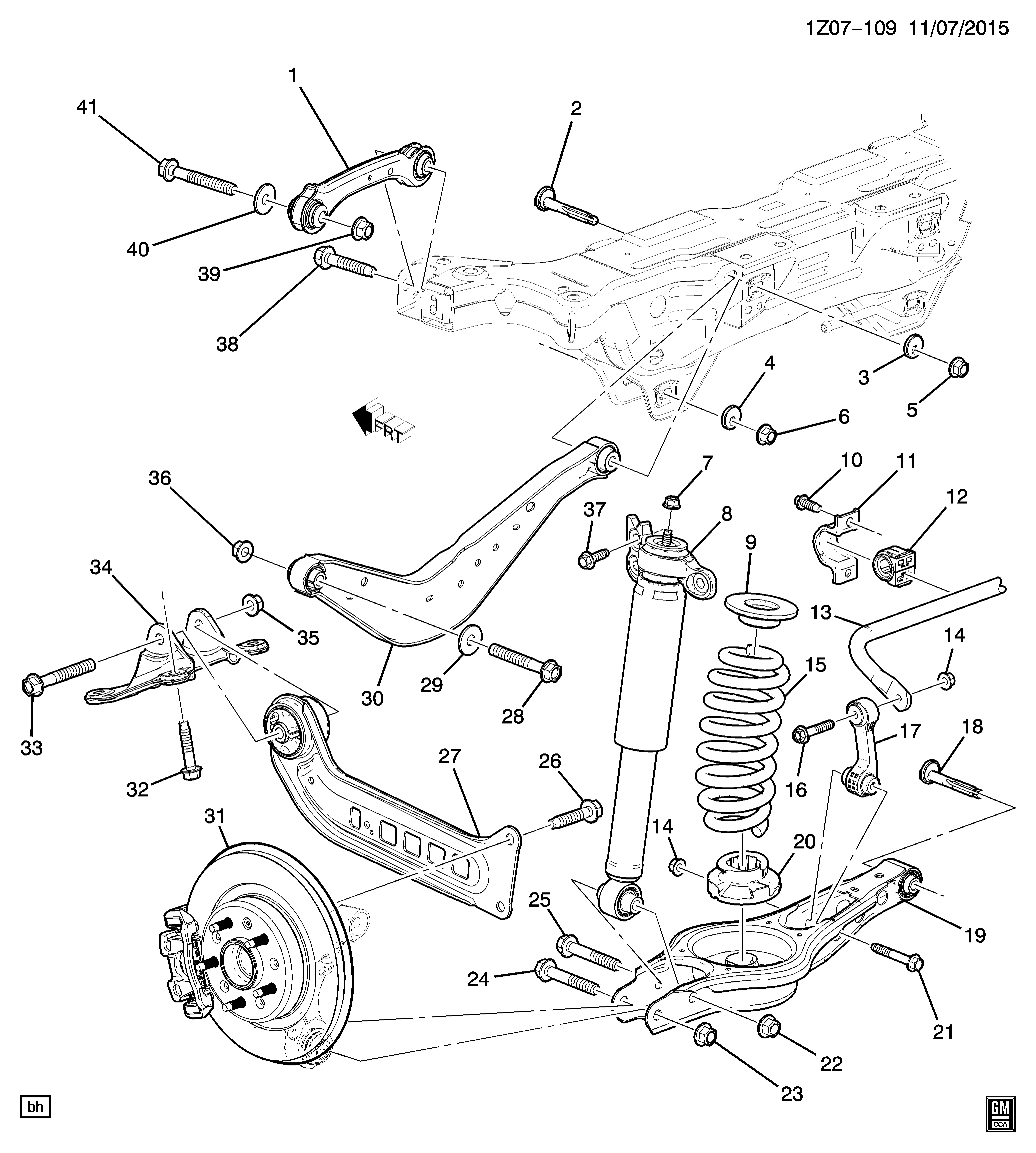 Opel 23328163 - ARM,RR SUSP TRAILING onlydrive.pro