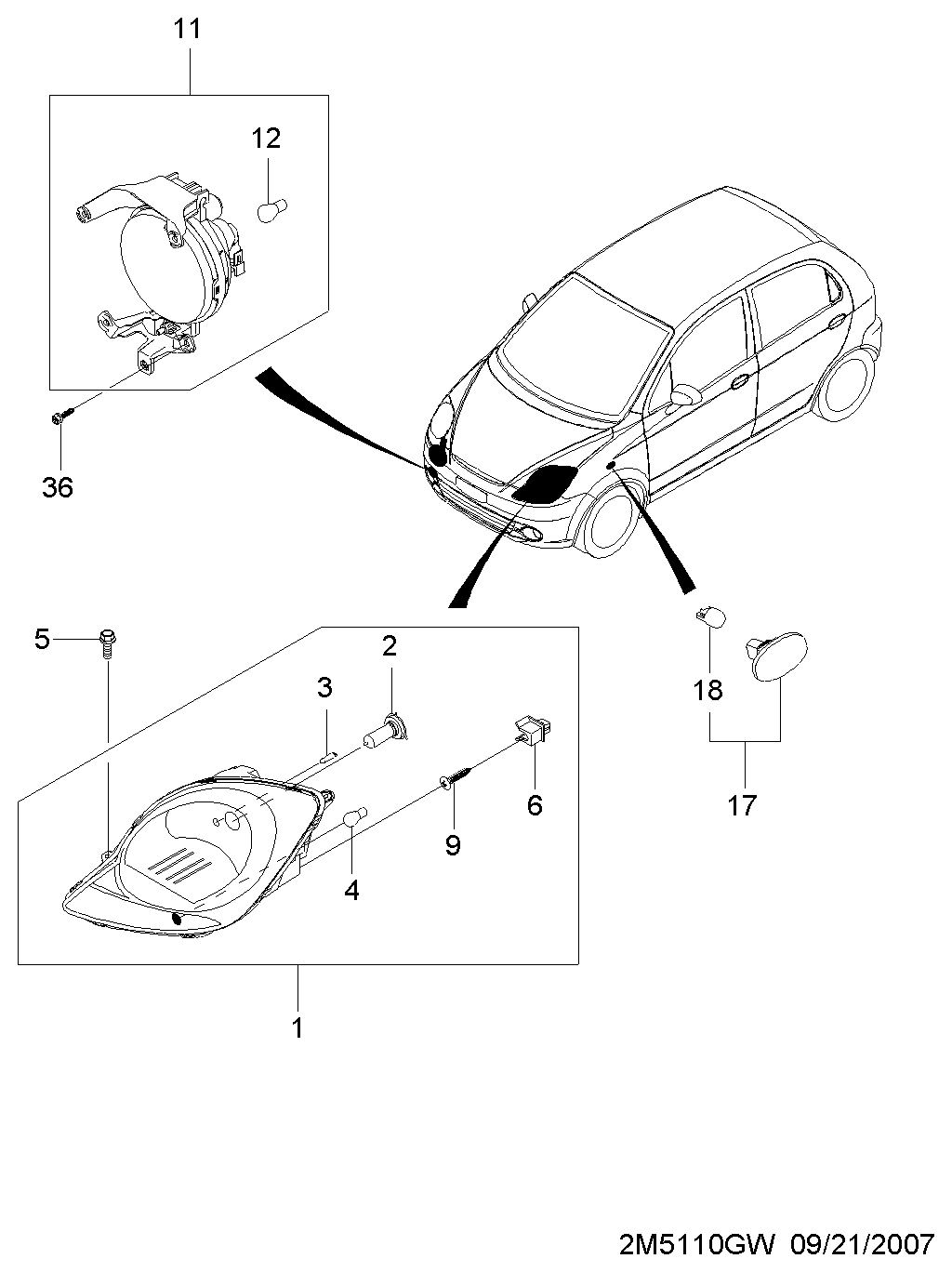 DAEWOO 94535545 - Bulb, instrument lighting onlydrive.pro