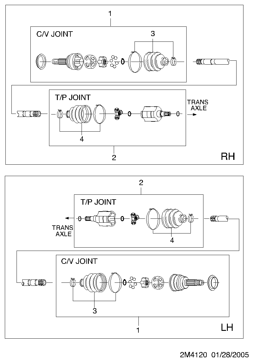 DAEWOO 96396138 - Paljekumi, vetoakseli onlydrive.pro