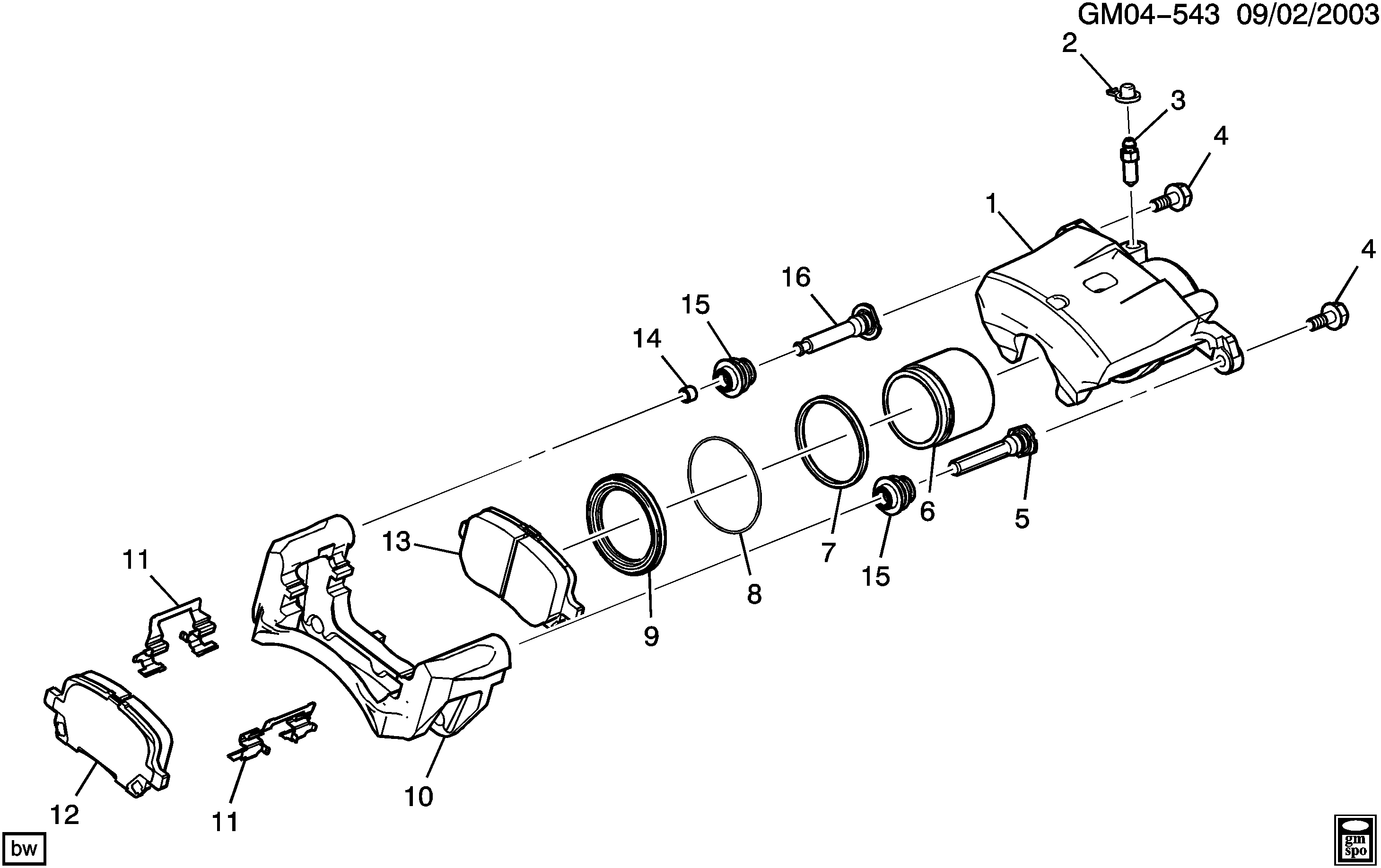 Chevrolet 22731037 - Brake Pad Set, disc brake onlydrive.pro