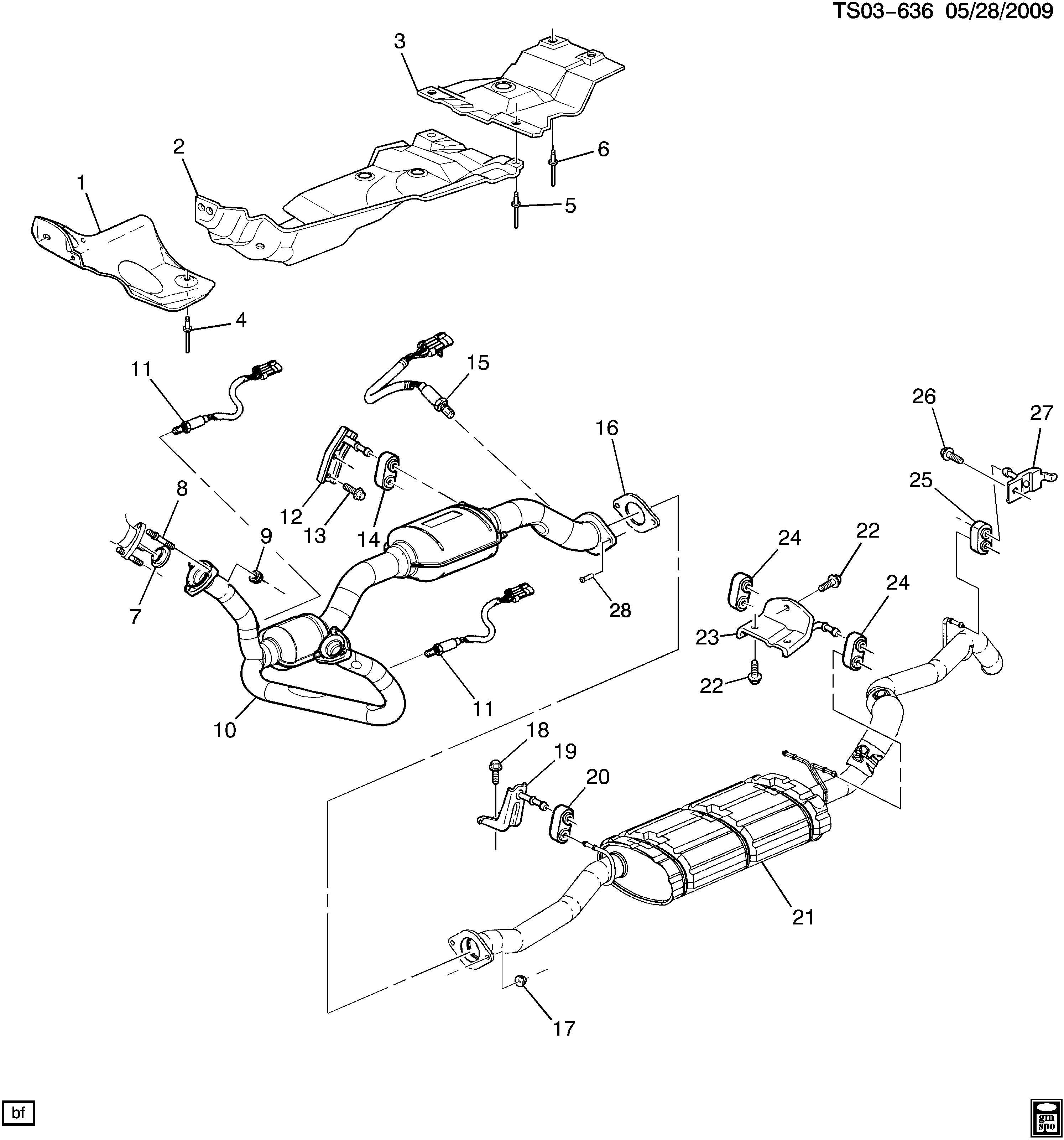 Chevrolet 12 567 254 - Oxygen, Lambda Sensor onlydrive.pro