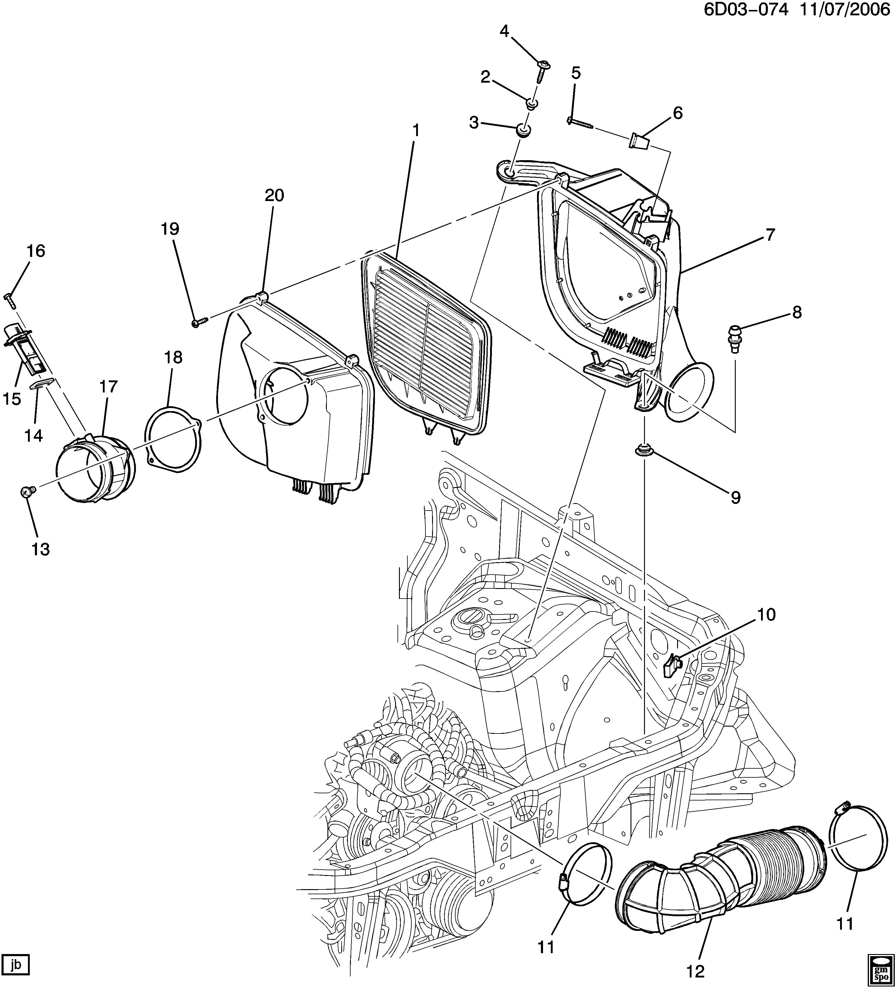 SAAB 15865791 - Air Mass Sensor onlydrive.pro