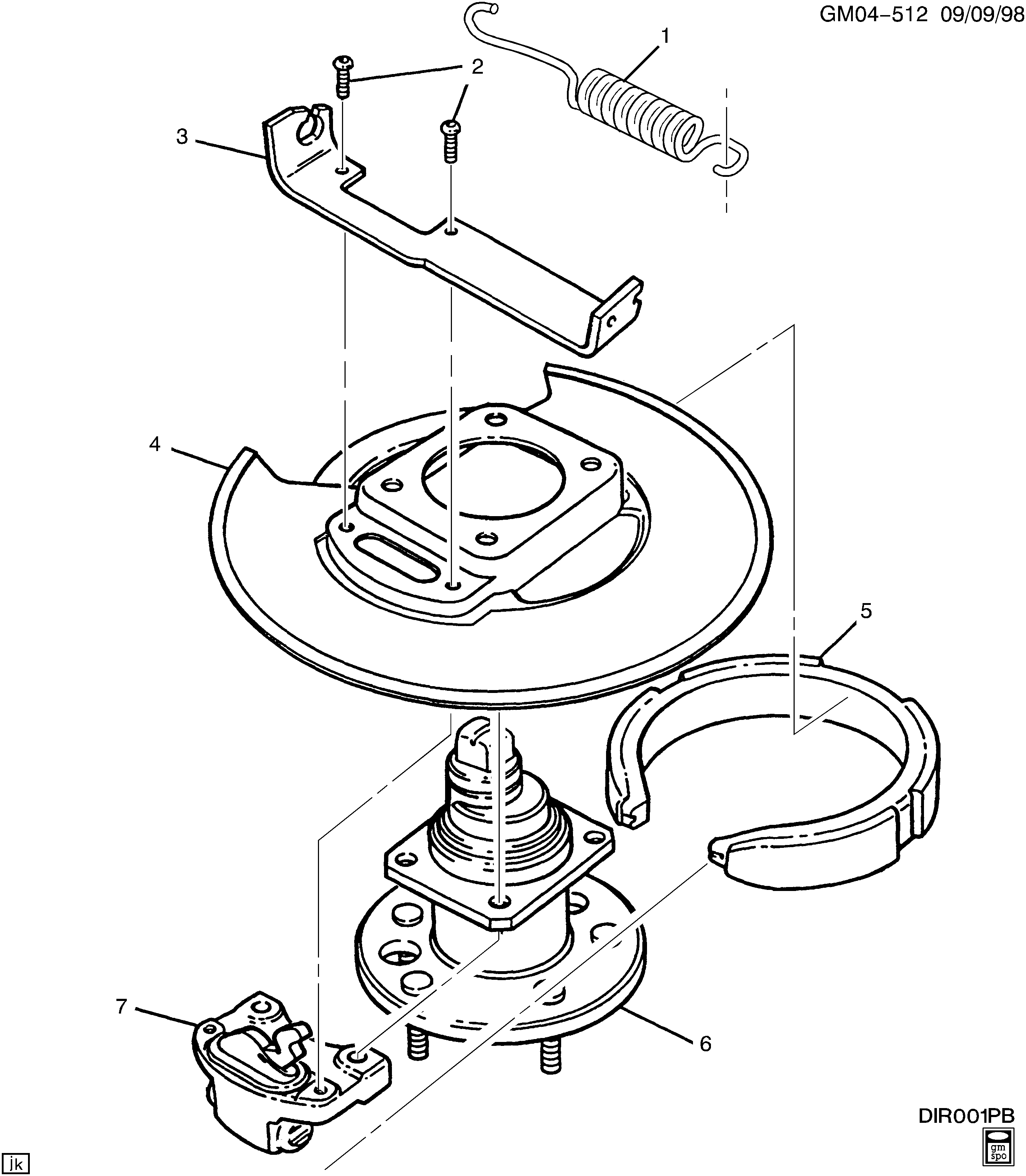 FORD 88967272 - Parking brake asm: 01 pcs. onlydrive.pro