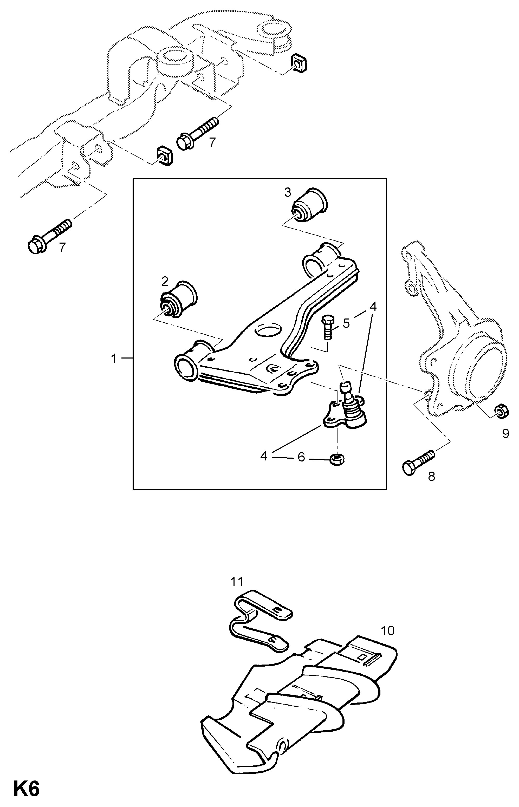 FIAT 352357 - Bush of Control / Trailing Arm onlydrive.pro