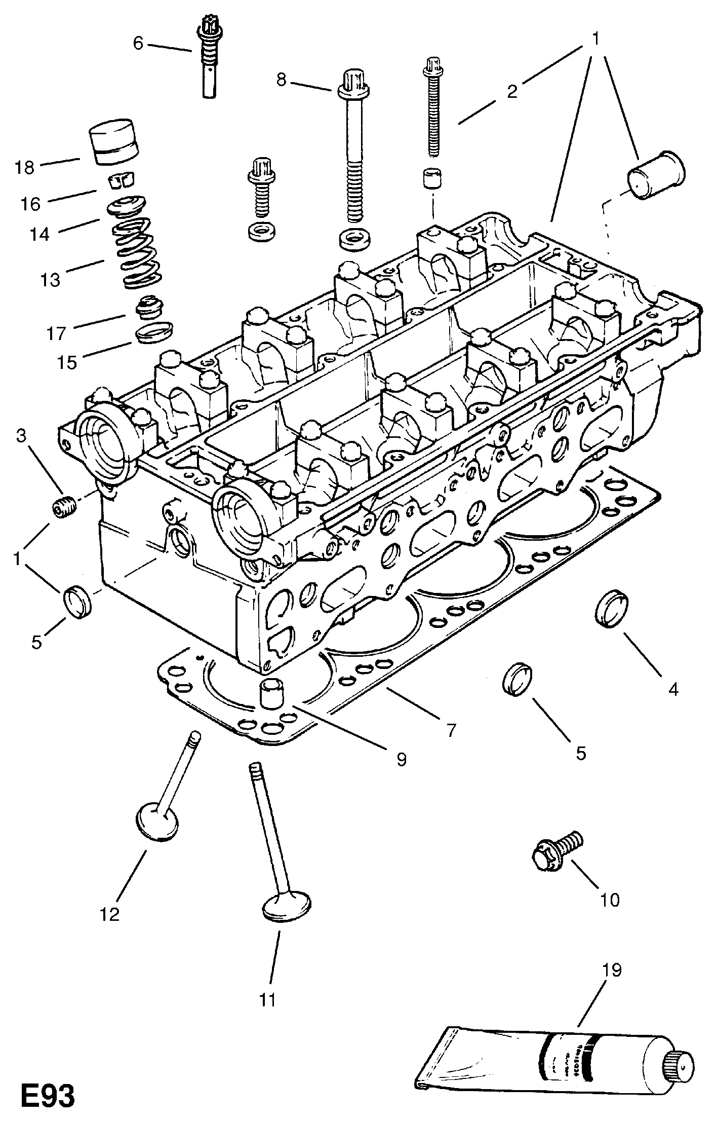 Opel 641 325 - Outlet valve onlydrive.pro