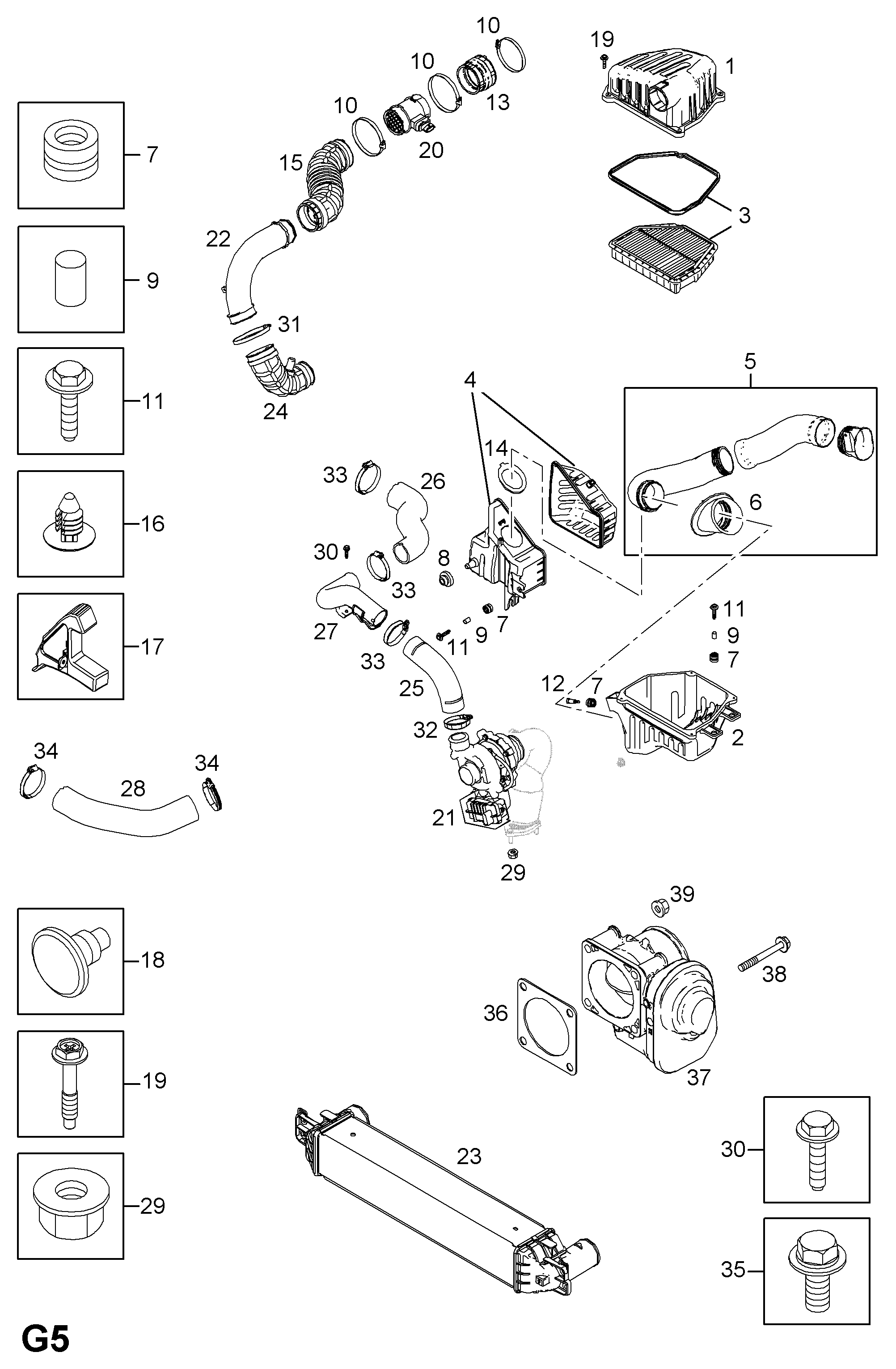 Opel 4805337 - Kompresors, Turbopūte onlydrive.pro