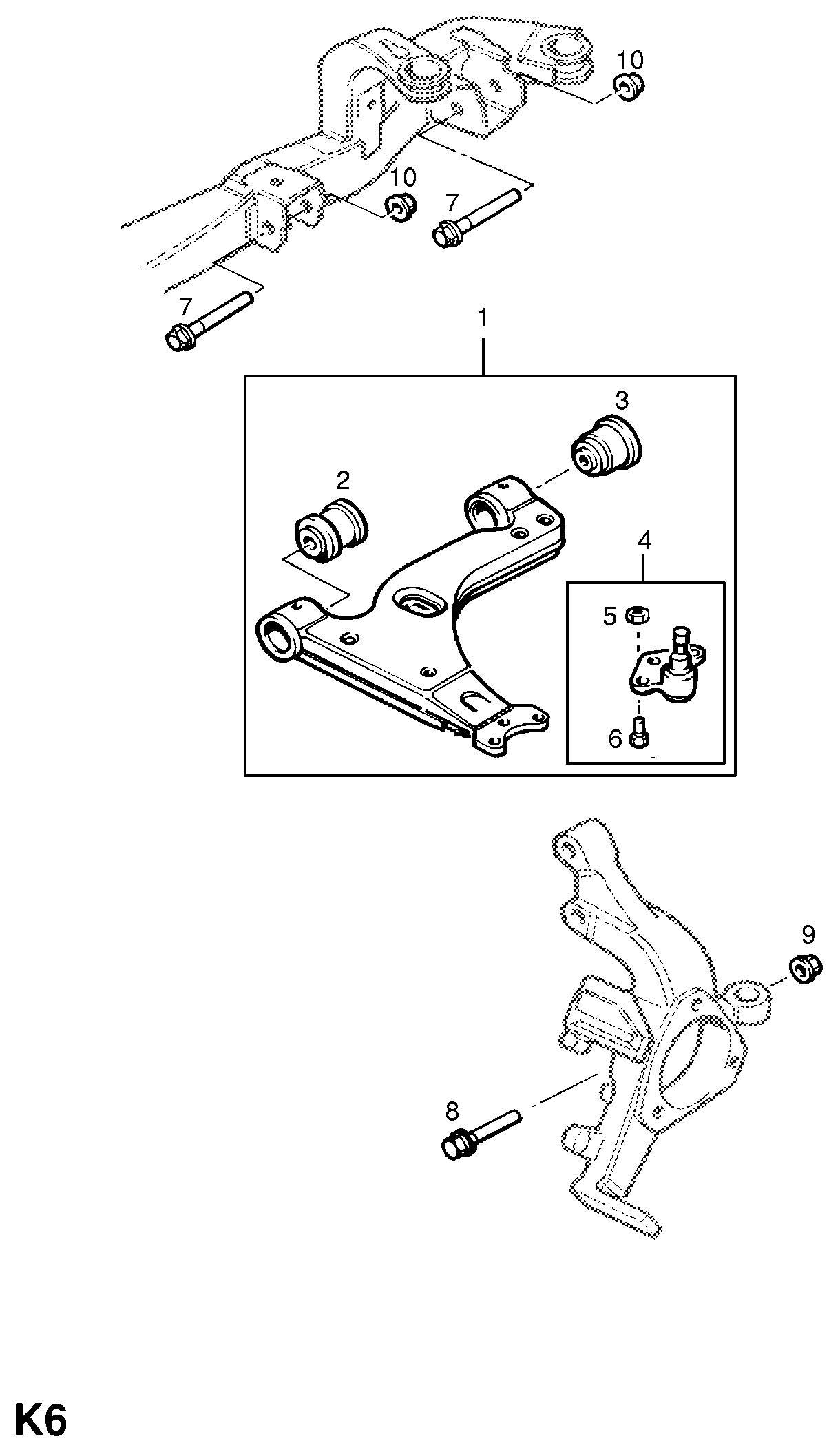 PEUGEOT 3523-65 - Bush of Control / Trailing Arm onlydrive.pro