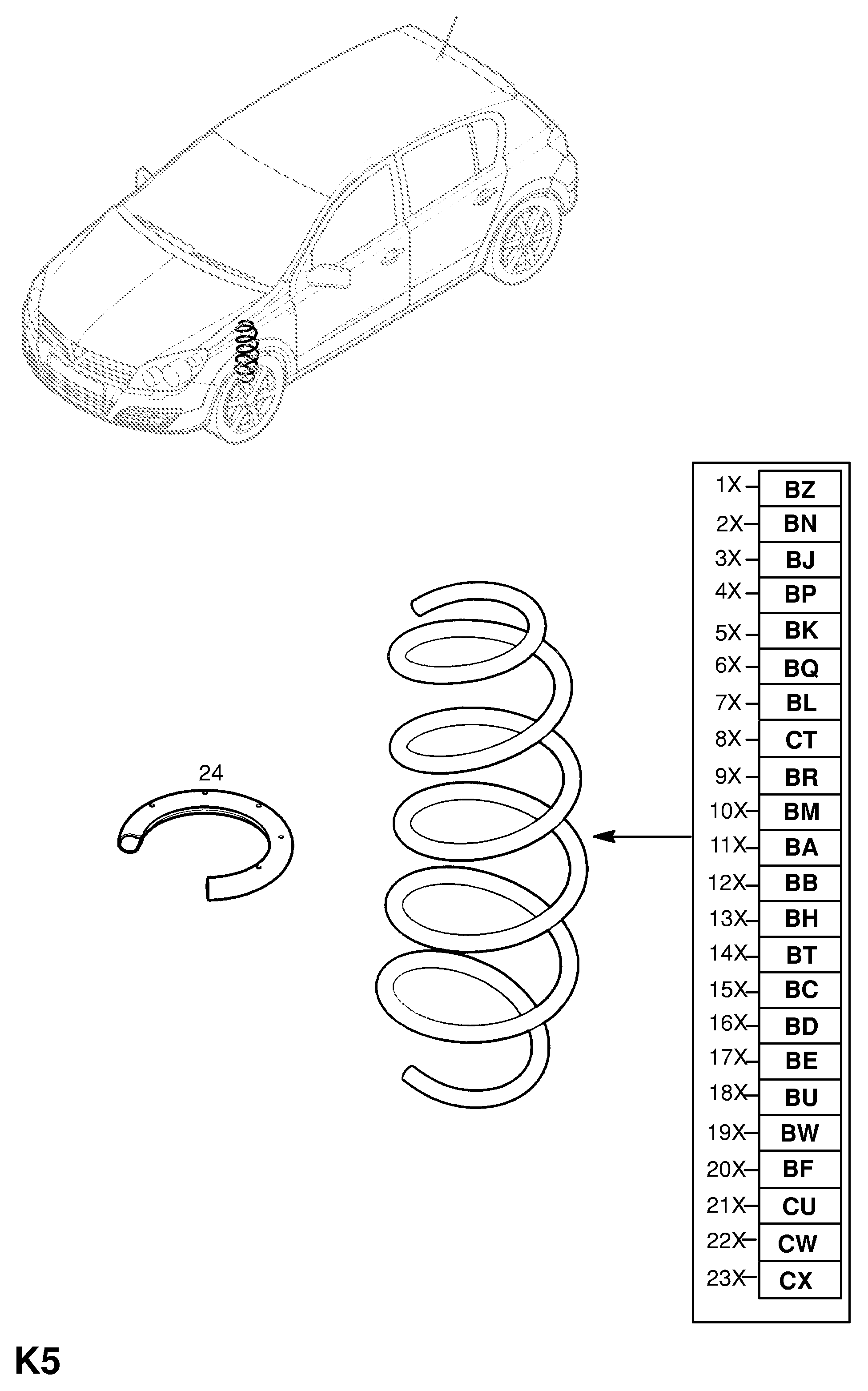 Opel 312 264 - Coil Spring onlydrive.pro