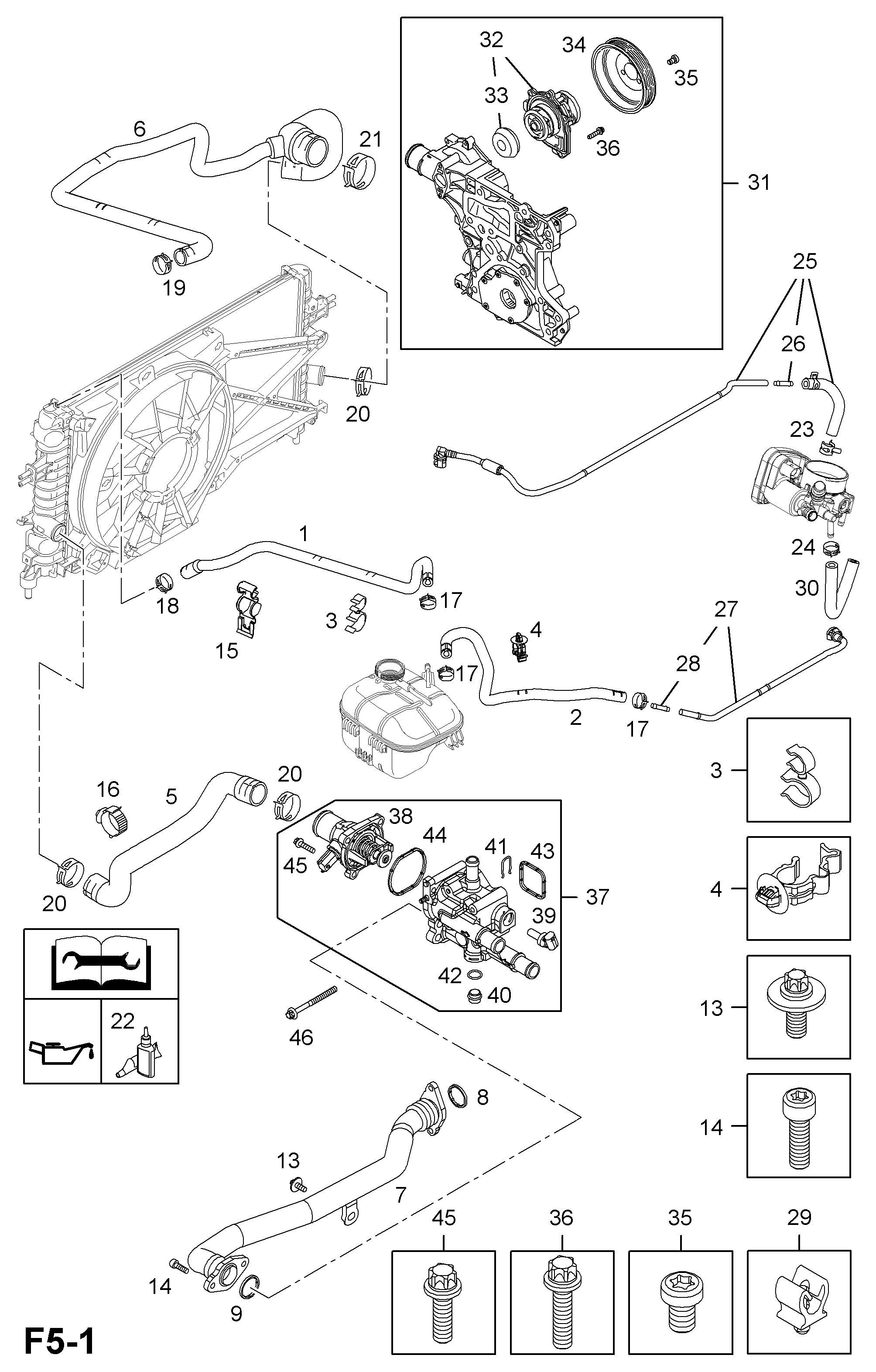 Opel 95524739 - Ūdenssūknis onlydrive.pro