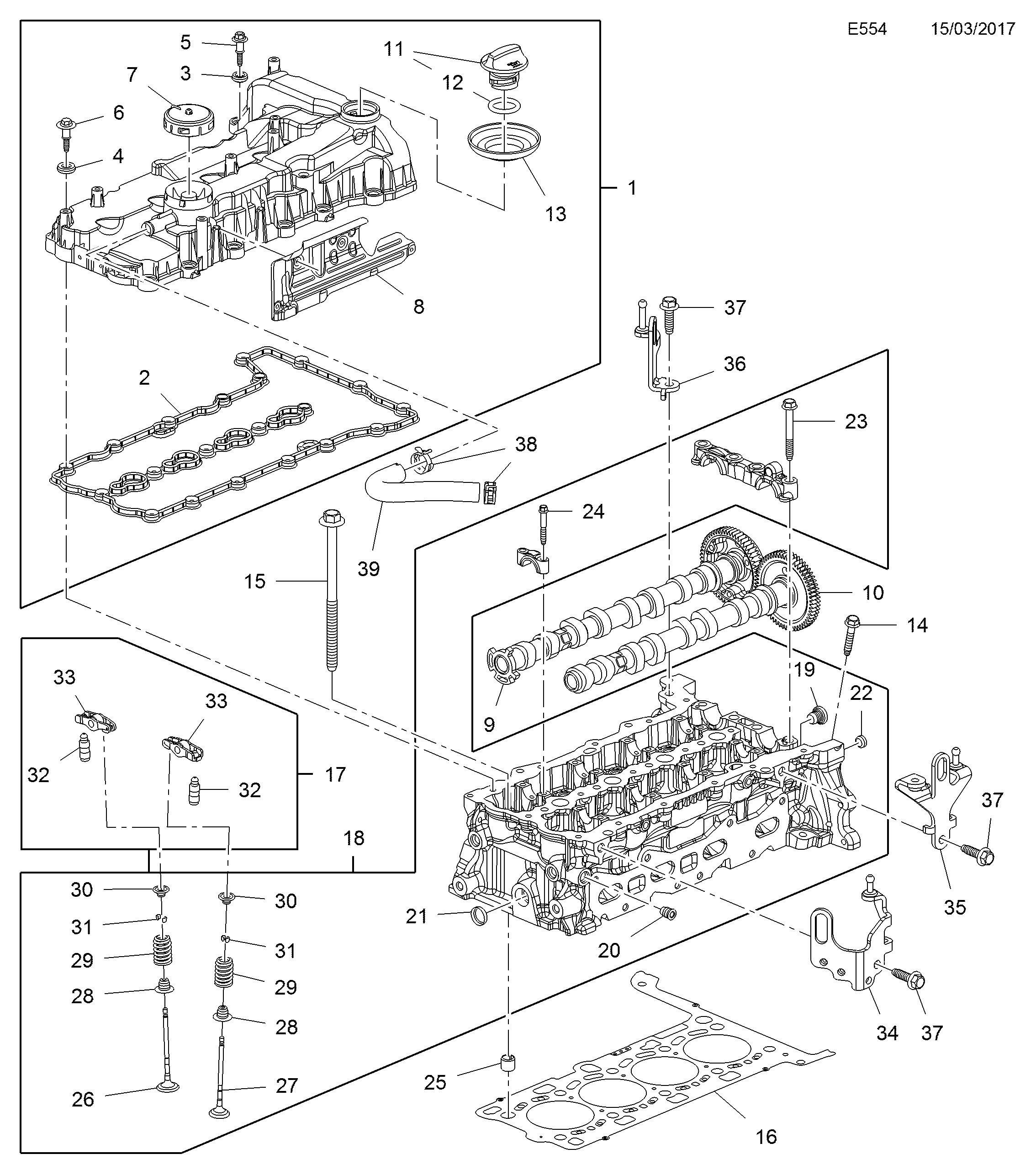 Opel 640048 - Finger Follower, engine timing onlydrive.pro