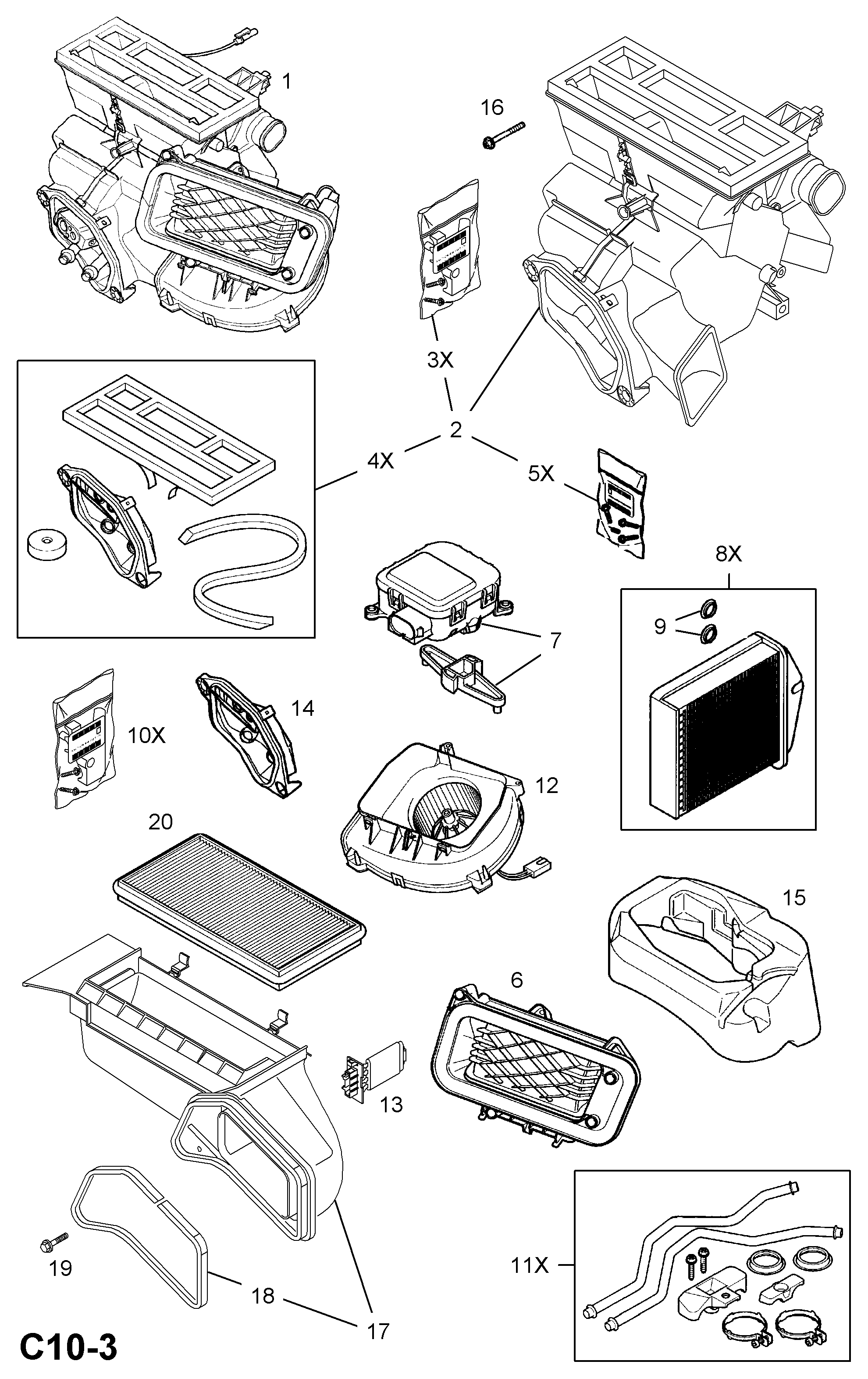 Opel 1808617 - Suodatin, sisäilma onlydrive.pro