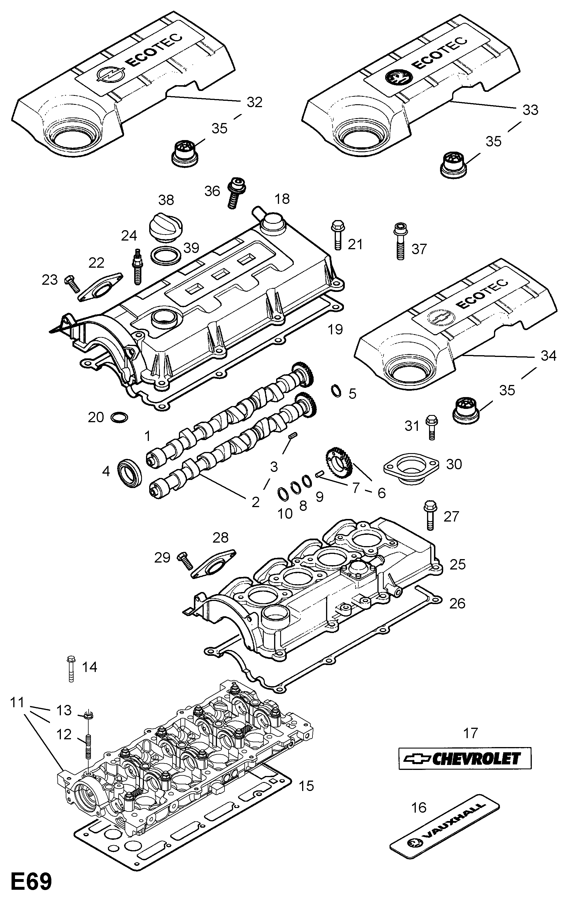 SAAB 650090 - Sealing Cap, oil filling port onlydrive.pro