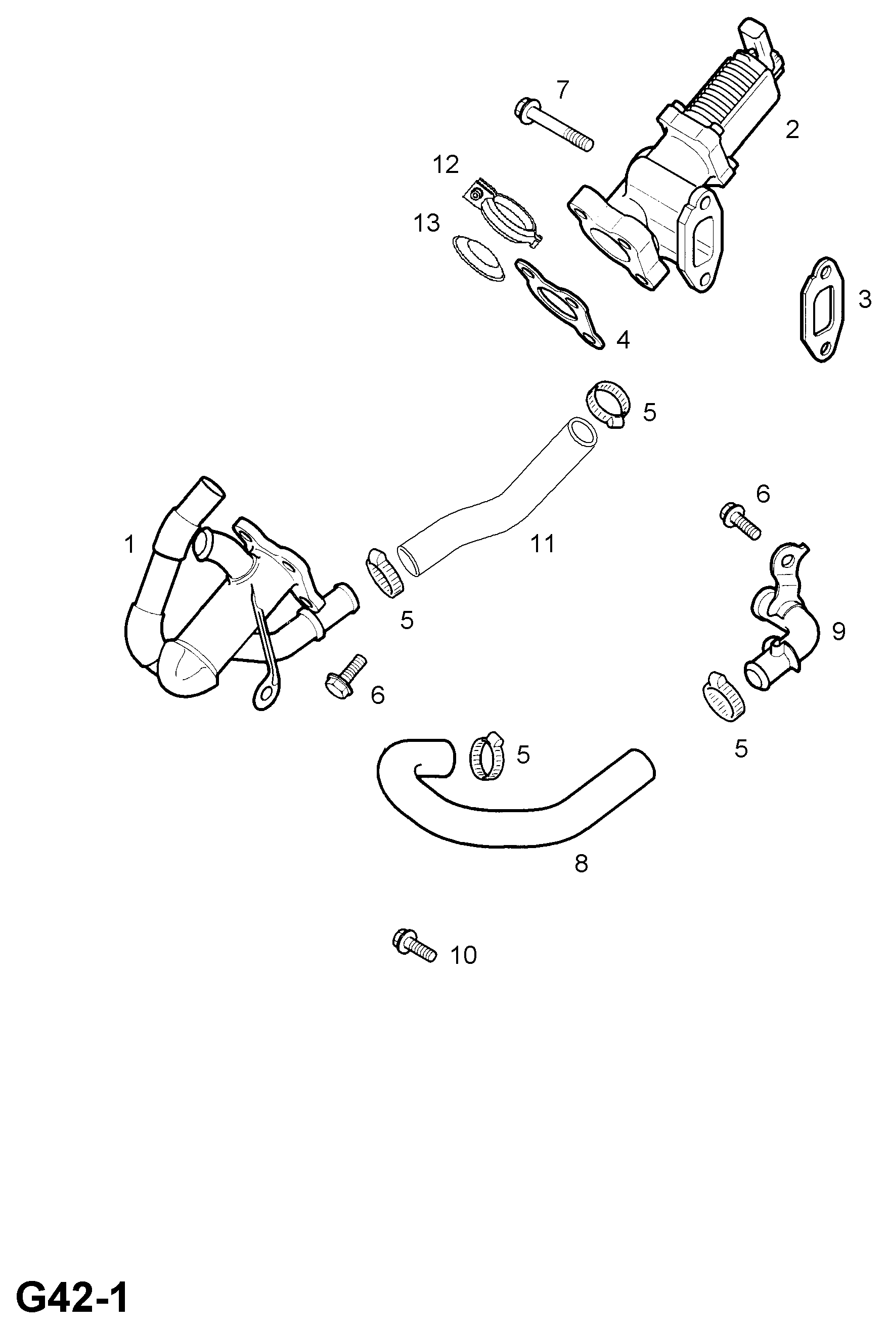 Opel 851758 - EGR Valve onlydrive.pro