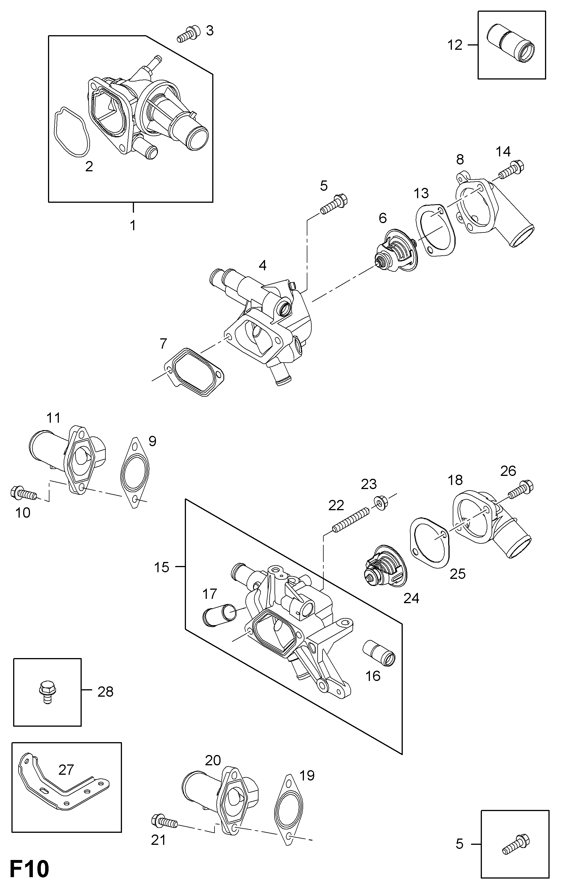 Suzuki 6338022 - Termostaatti, jäähdytysneste onlydrive.pro