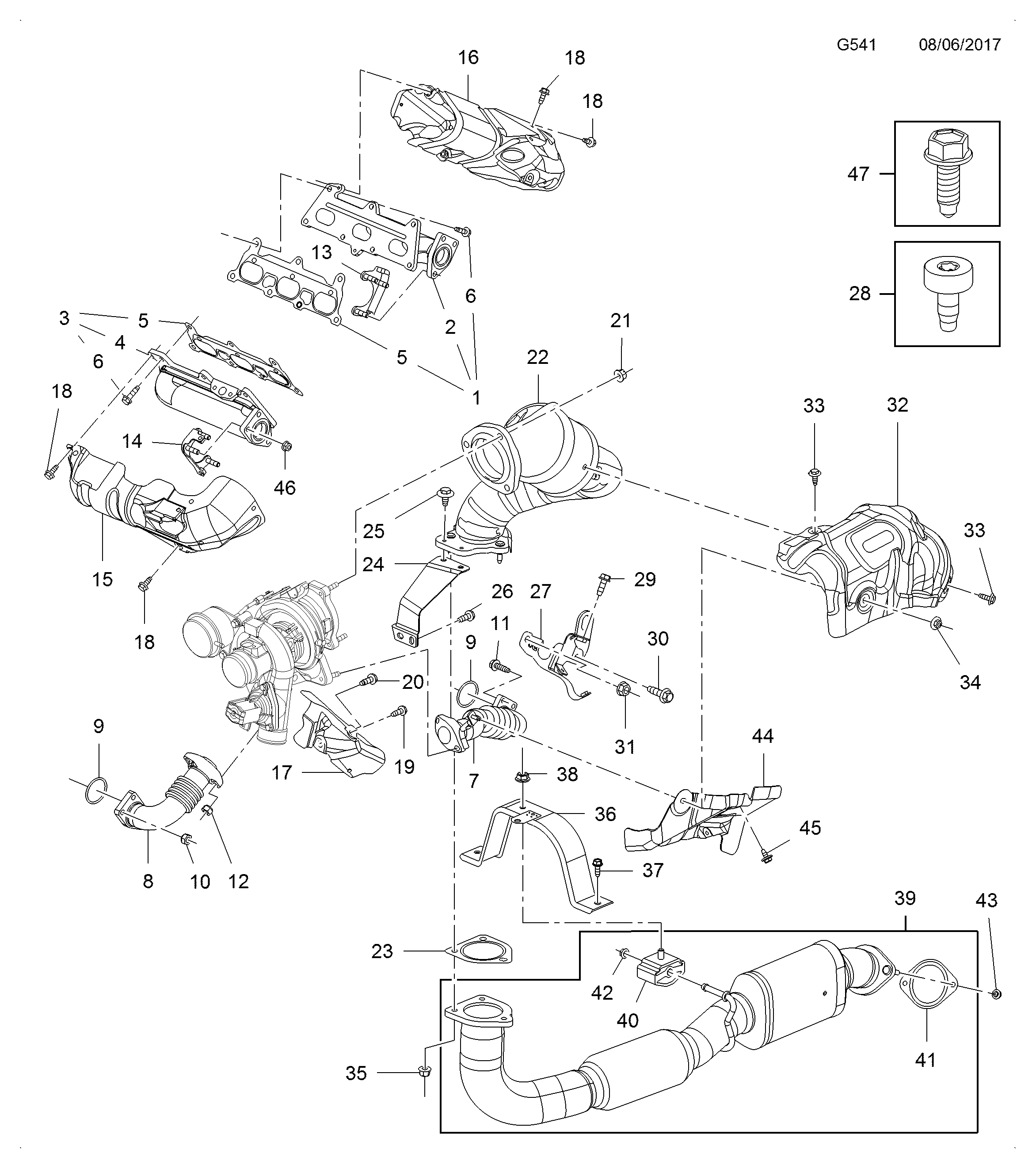 Opel 852624 - Holding Bracket, silencer onlydrive.pro