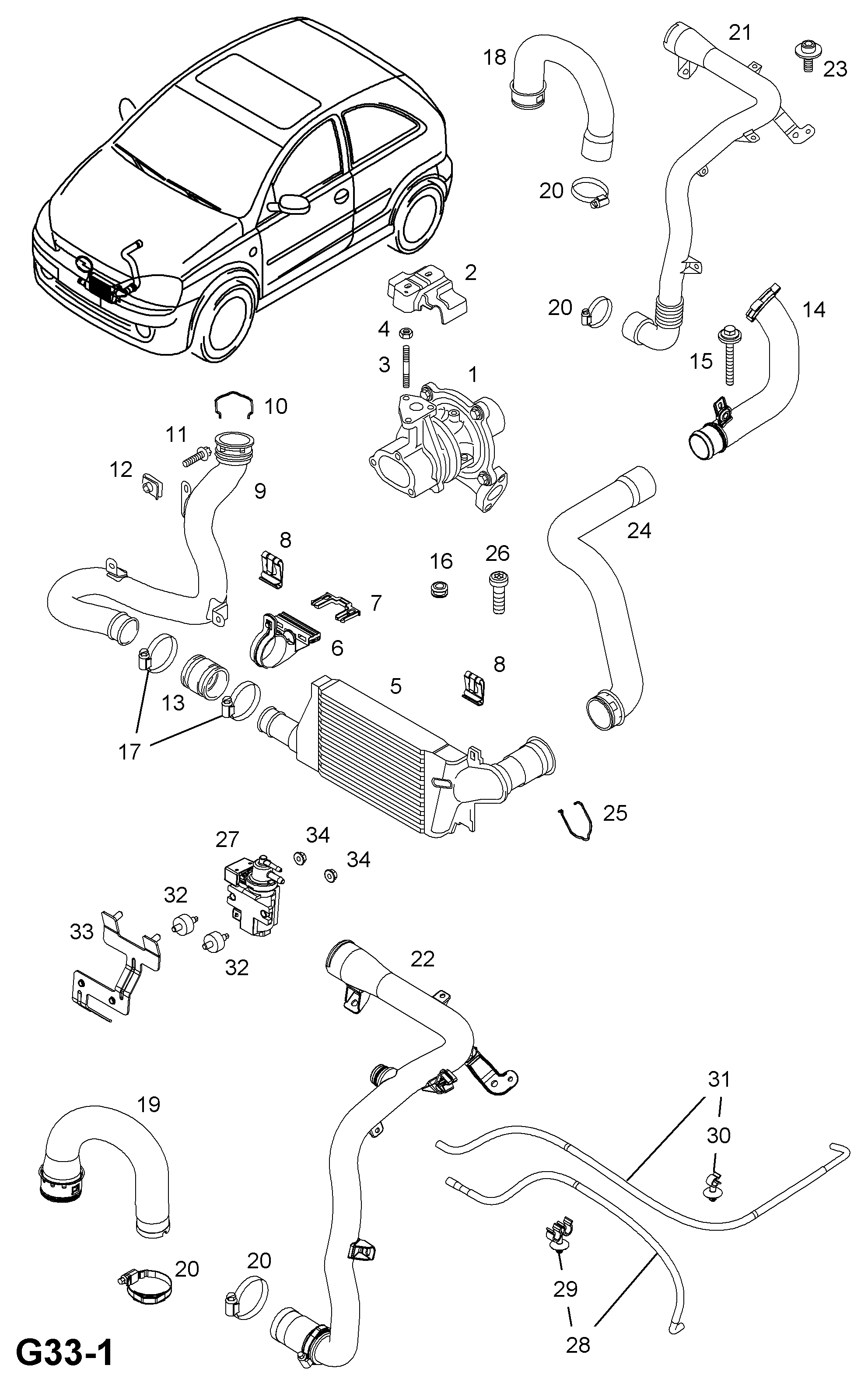 Opel 860232 - Kompresorius, įkrovimo sistema onlydrive.pro