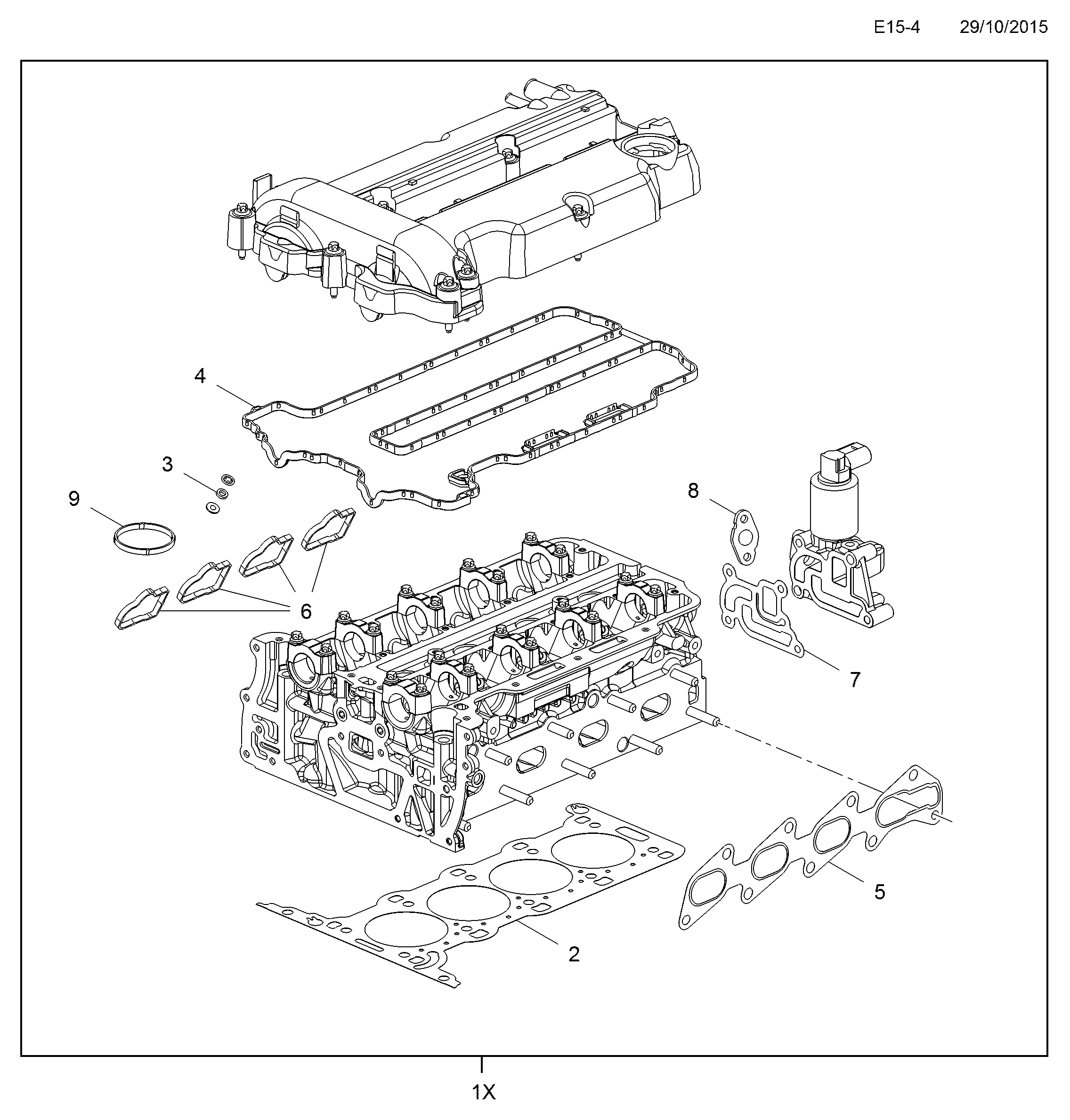 Opel 16 06 247 - Engine gasket sets (contd.): 1 pcs. onlydrive.pro