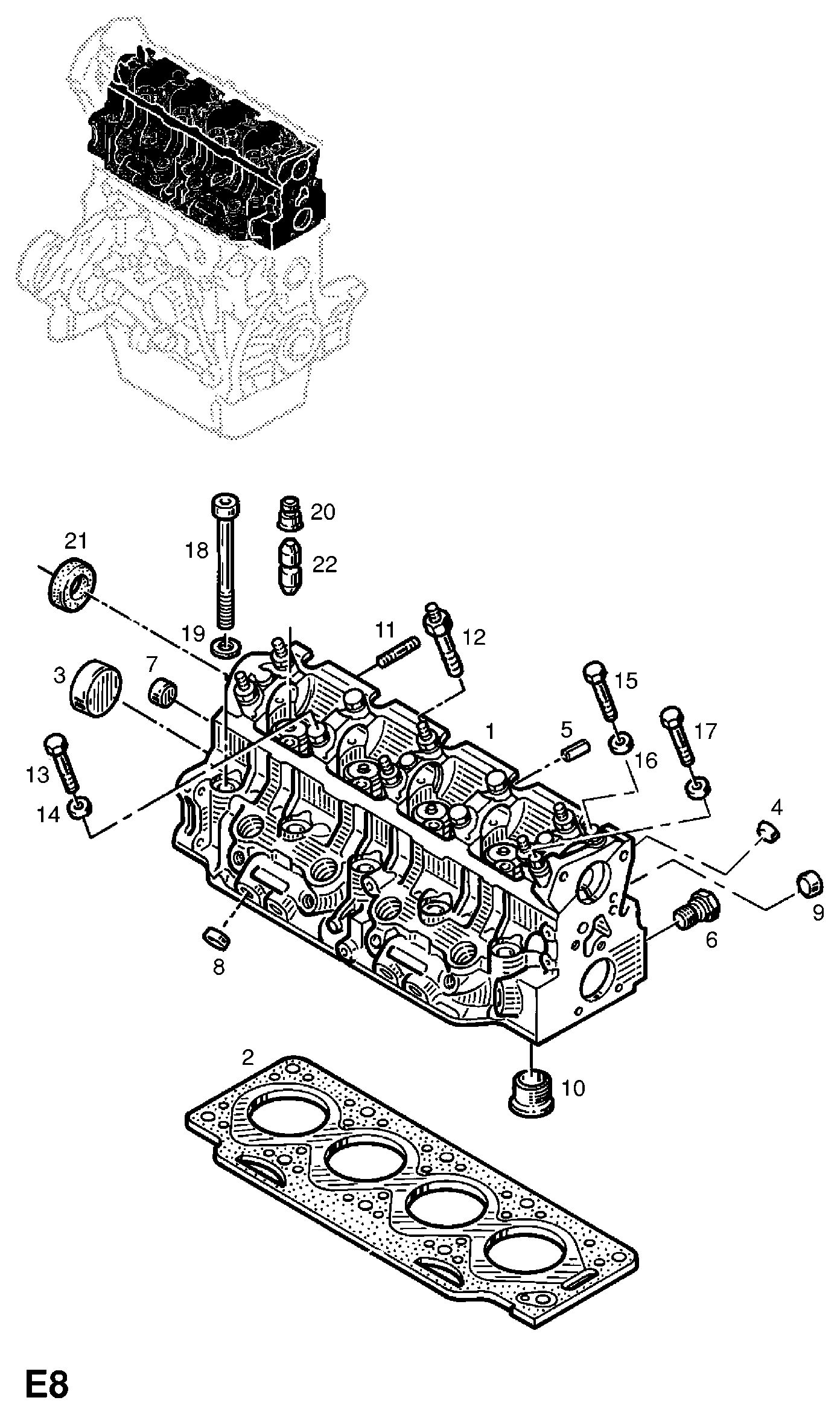 Opel 44 02 947 - Gasket, cylinder head onlydrive.pro