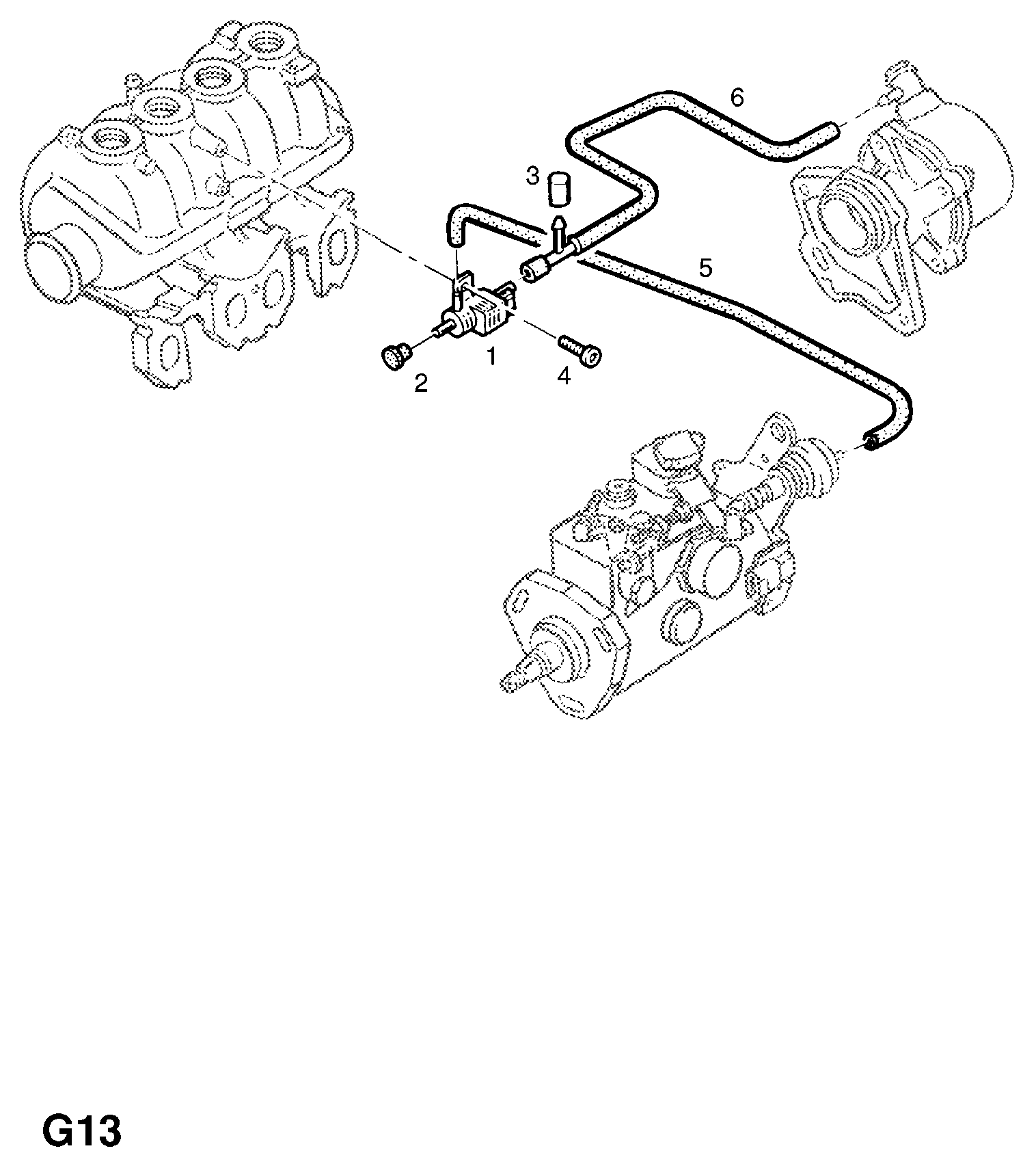 Opel 44 02 714 - Vaihdeventtiili, vaihdeläppä (imuputki) onlydrive.pro