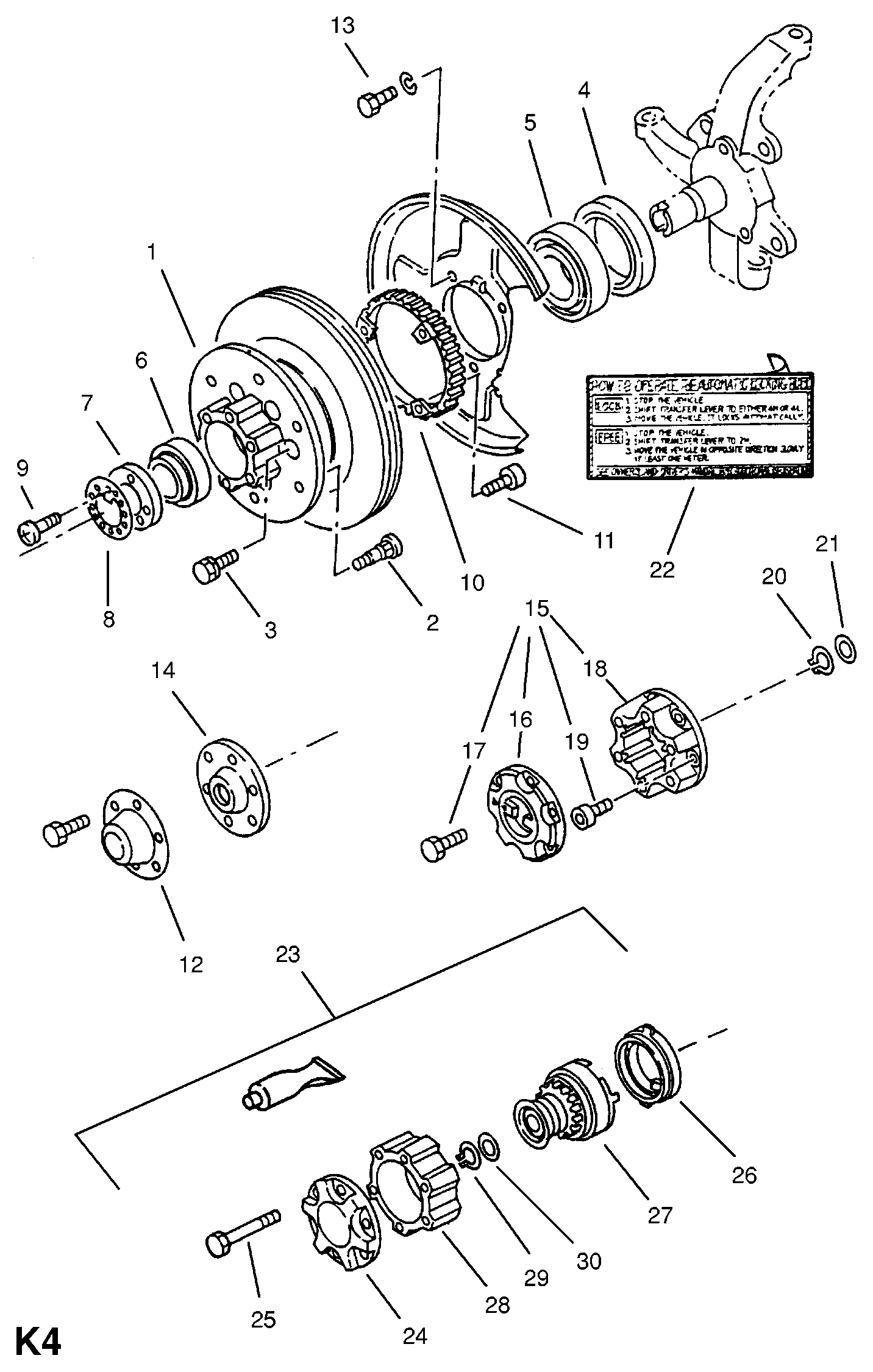 Opel 330019 - Rattalaagrikomplekt onlydrive.pro