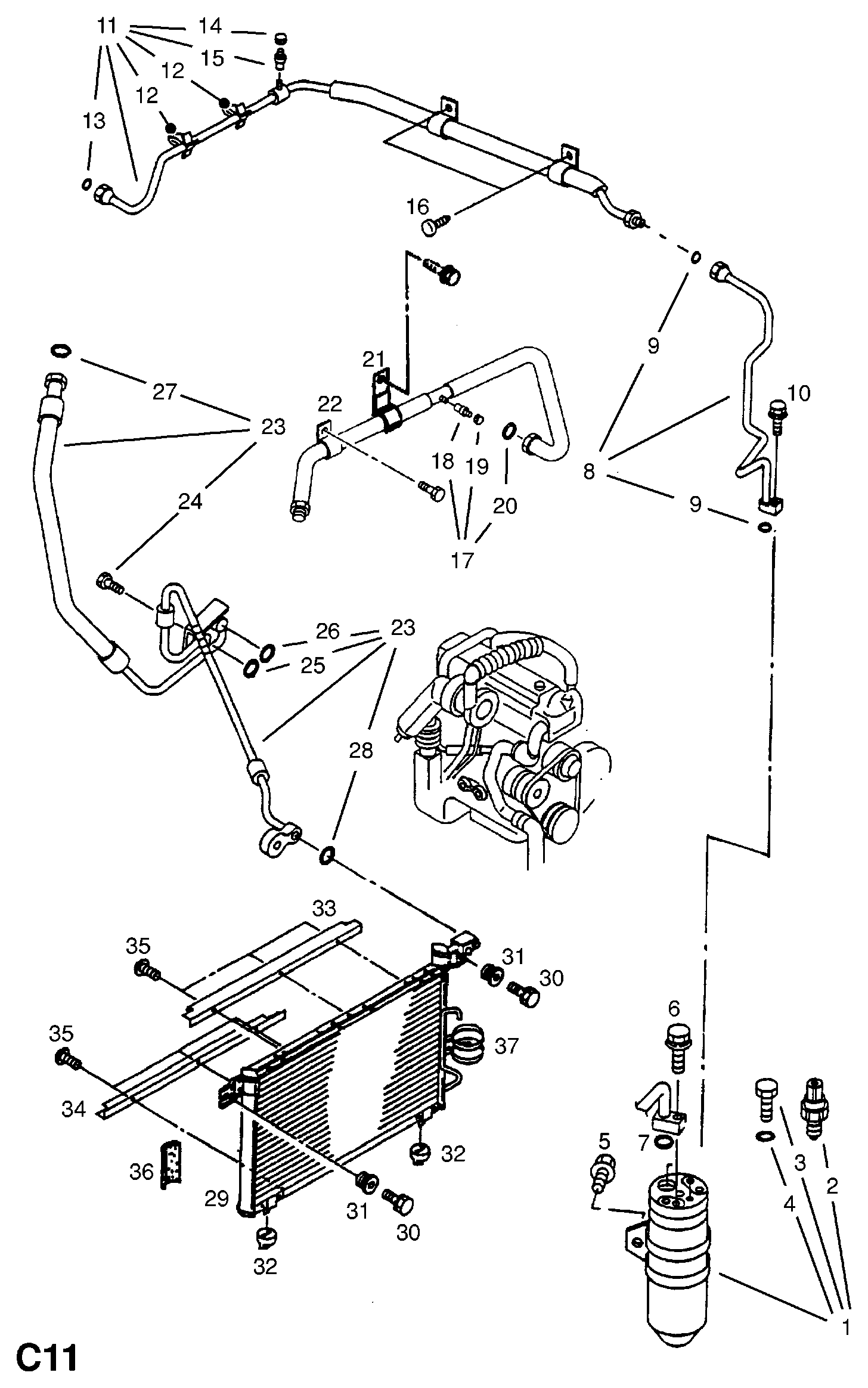 FORD 1848532 - Brake Pad Set, disc brake onlydrive.pro