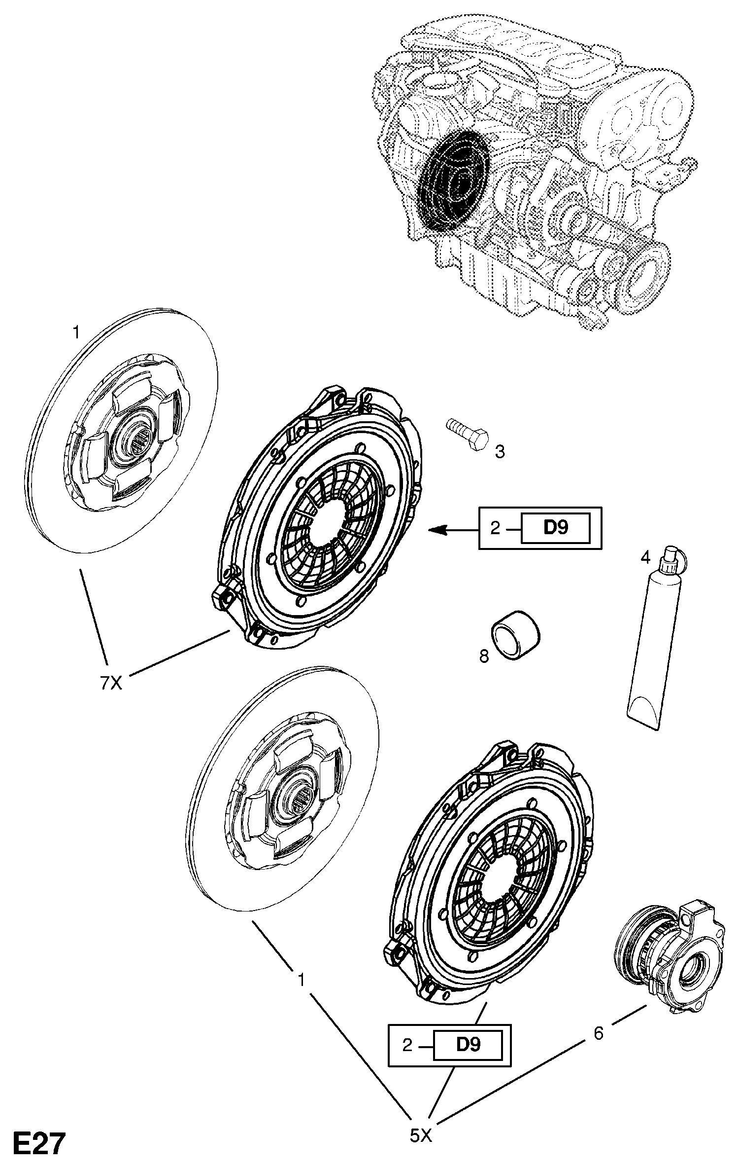 Opel 6 64 059 - Siduriketas onlydrive.pro