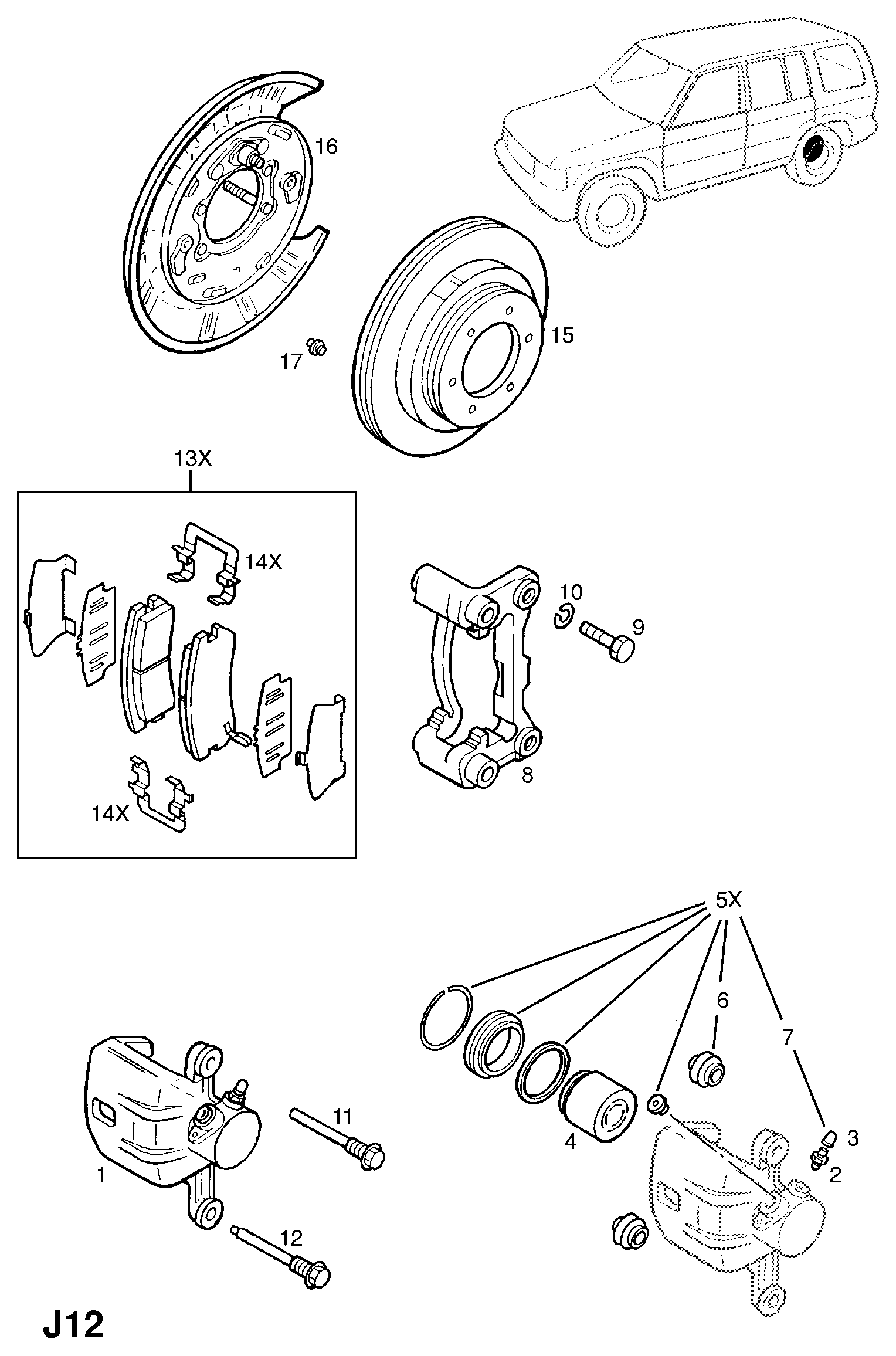 Opel 16 05 020 - Brake Pad Set, disc brake onlydrive.pro