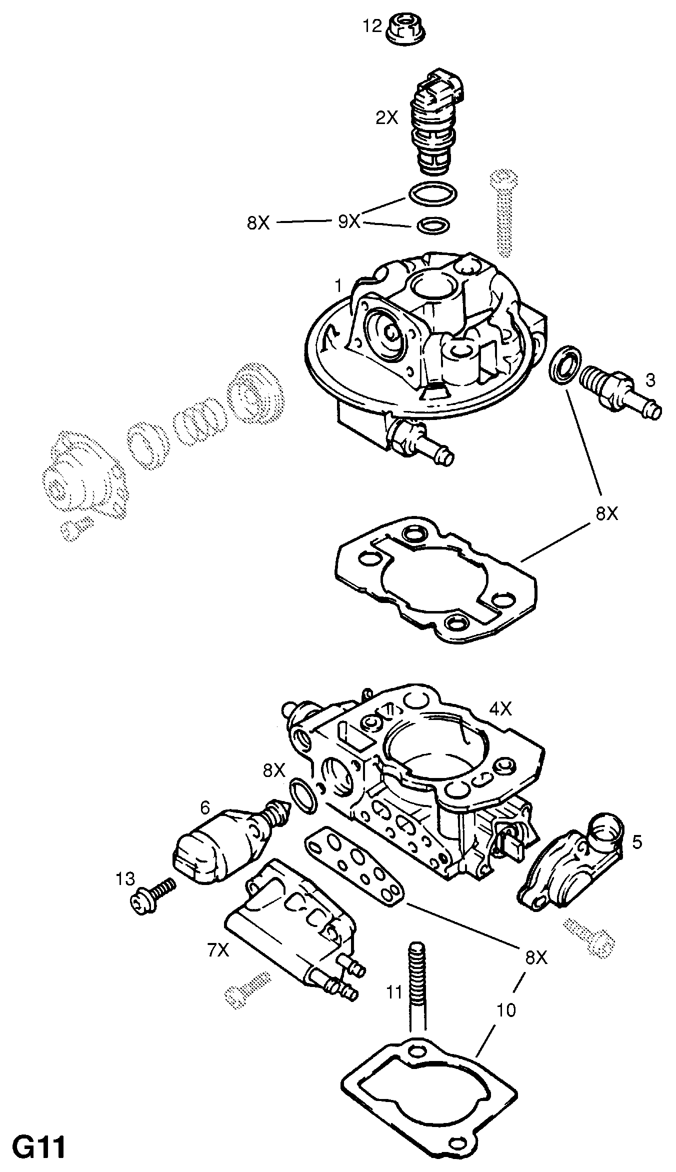 Opel 8 17 576 - Tarpiklis, įsiurbimo kolektoriaus korpusas onlydrive.pro