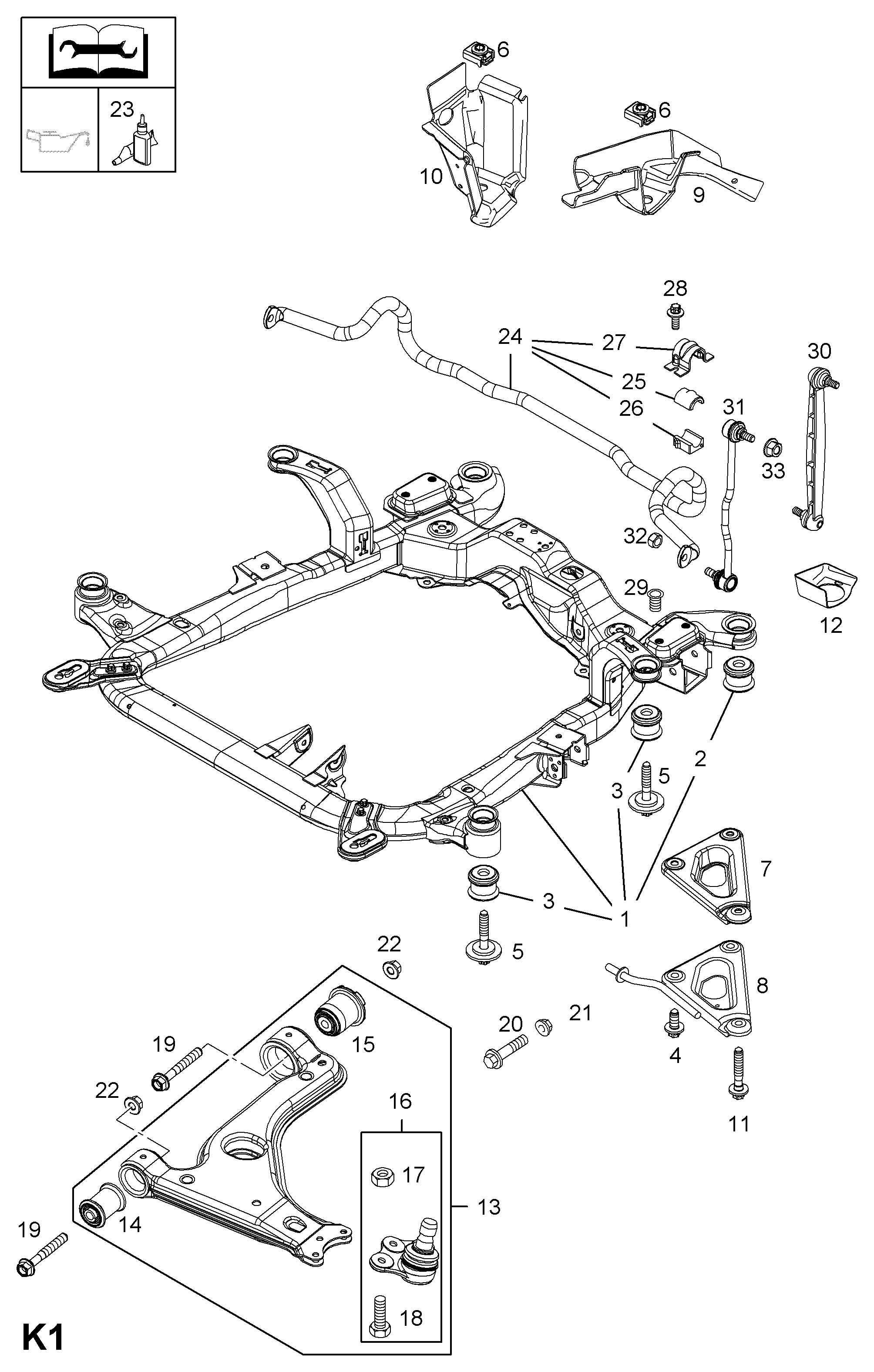 Opel 53 52 030 - Track Control Arm onlydrive.pro