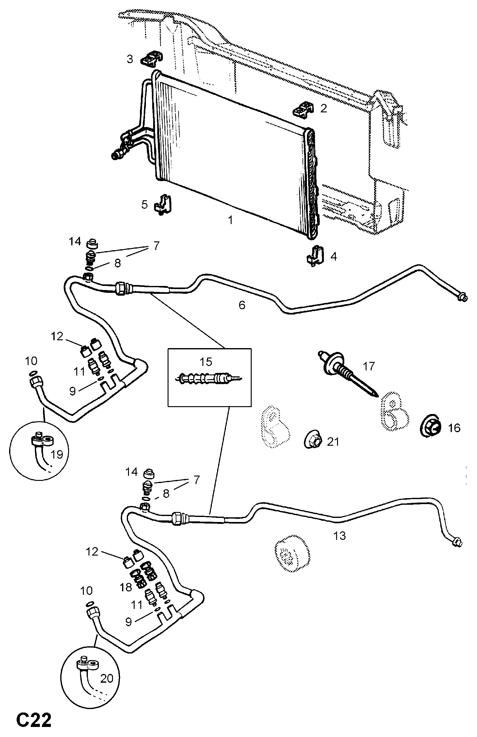 Opel 18 45 195 - Injector Nozzle, expansion valve onlydrive.pro