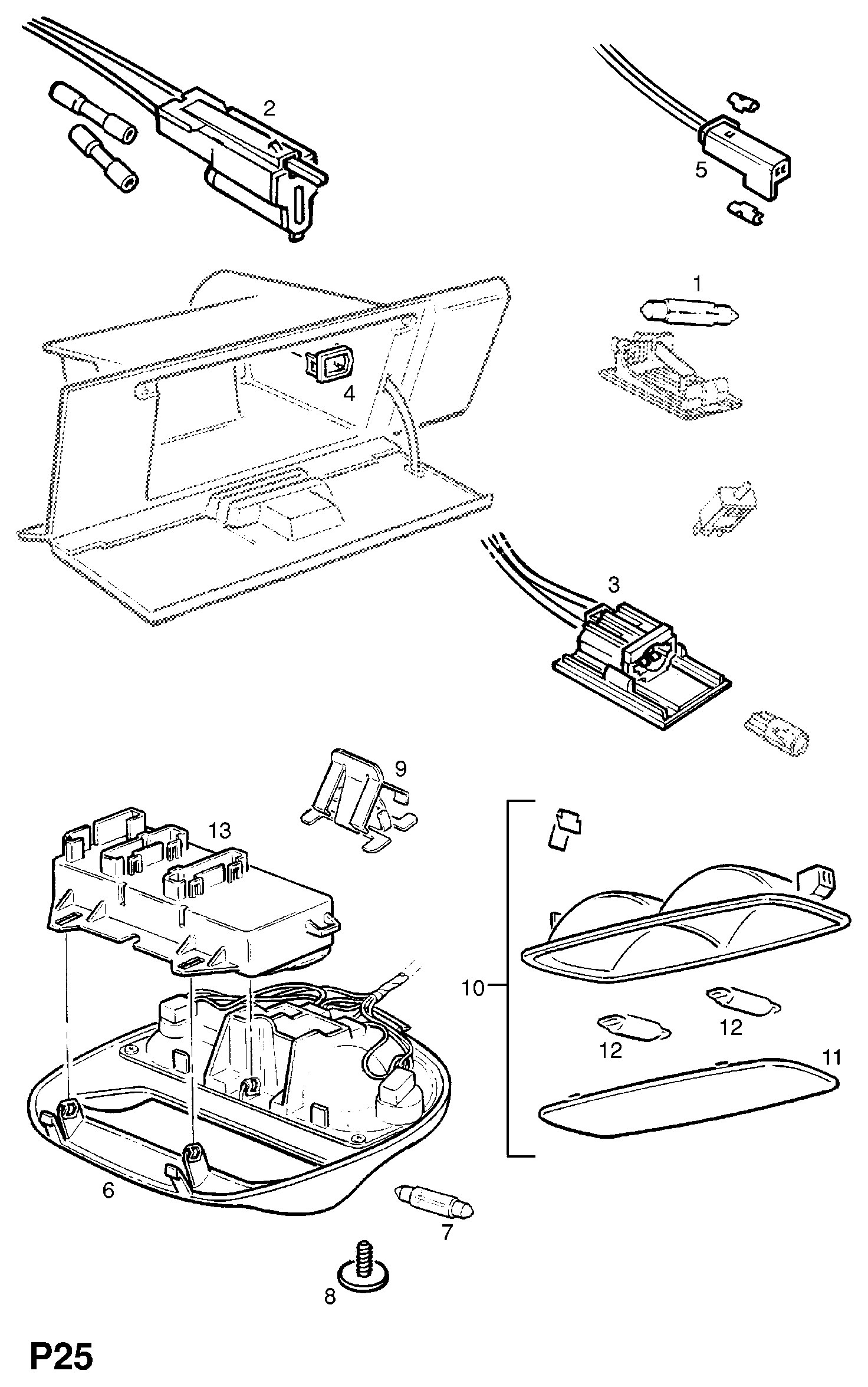 FORD 1 230 986 - Bremžu signāla slēdzis onlydrive.pro