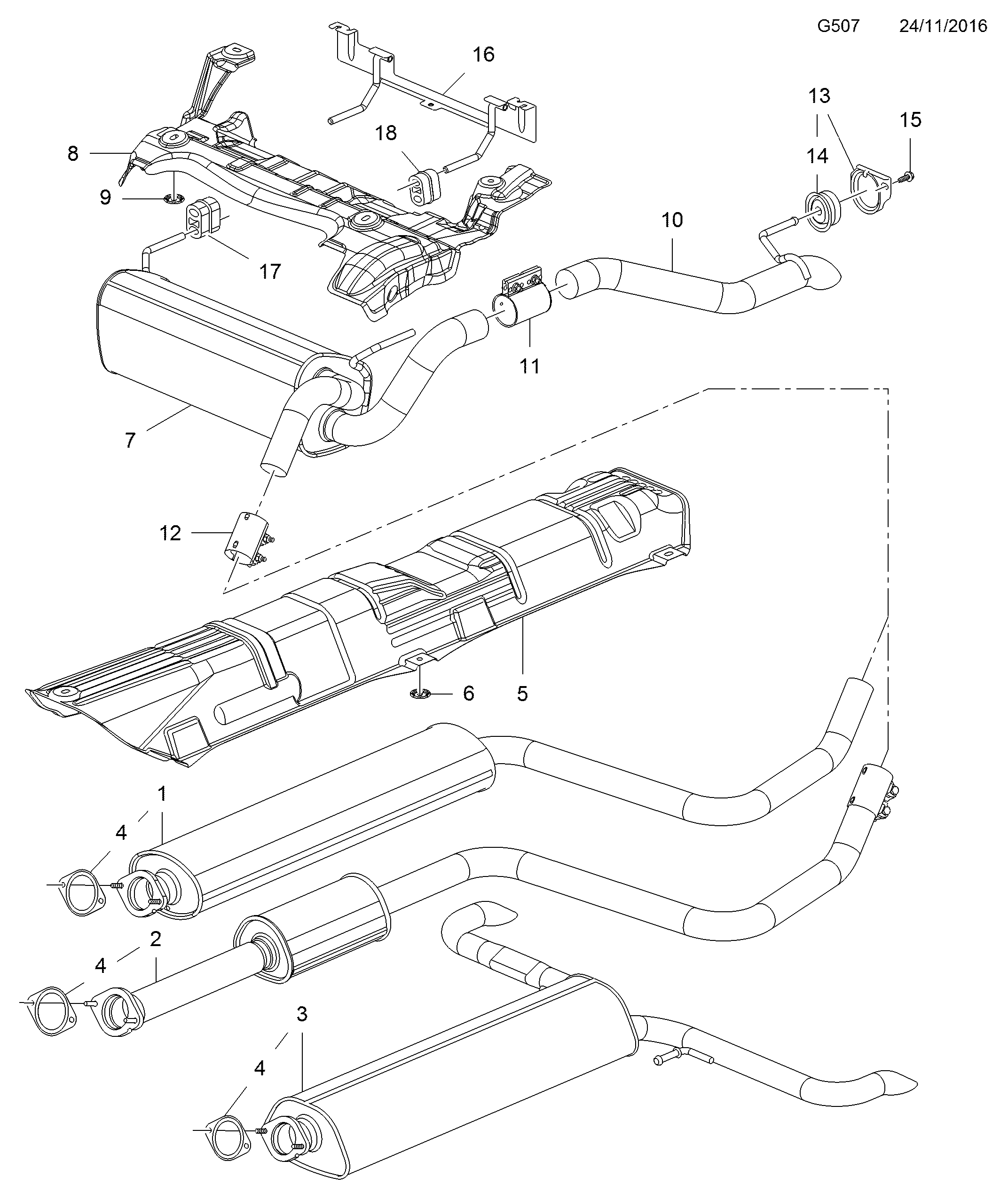 Opel 8 52 569 - Pipe Connector, exhaust system onlydrive.pro