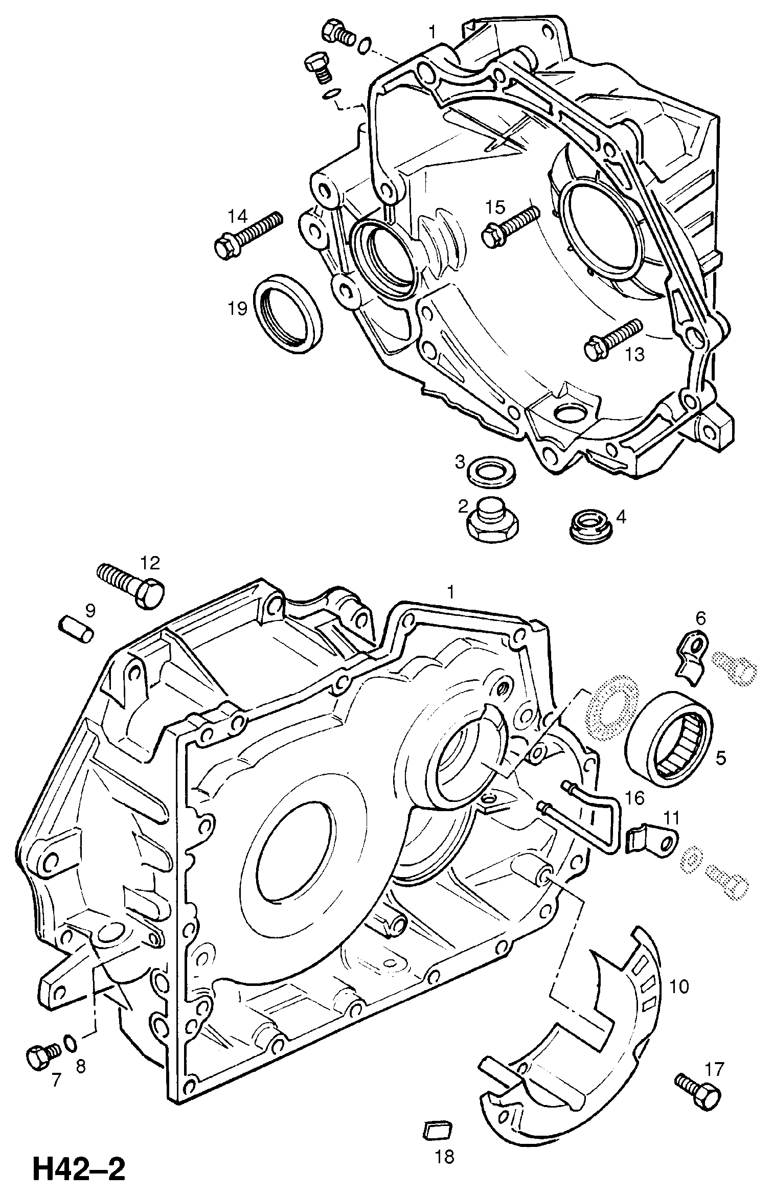 Opel 374227 - Driving gear plate: 2 pcs. onlydrive.pro