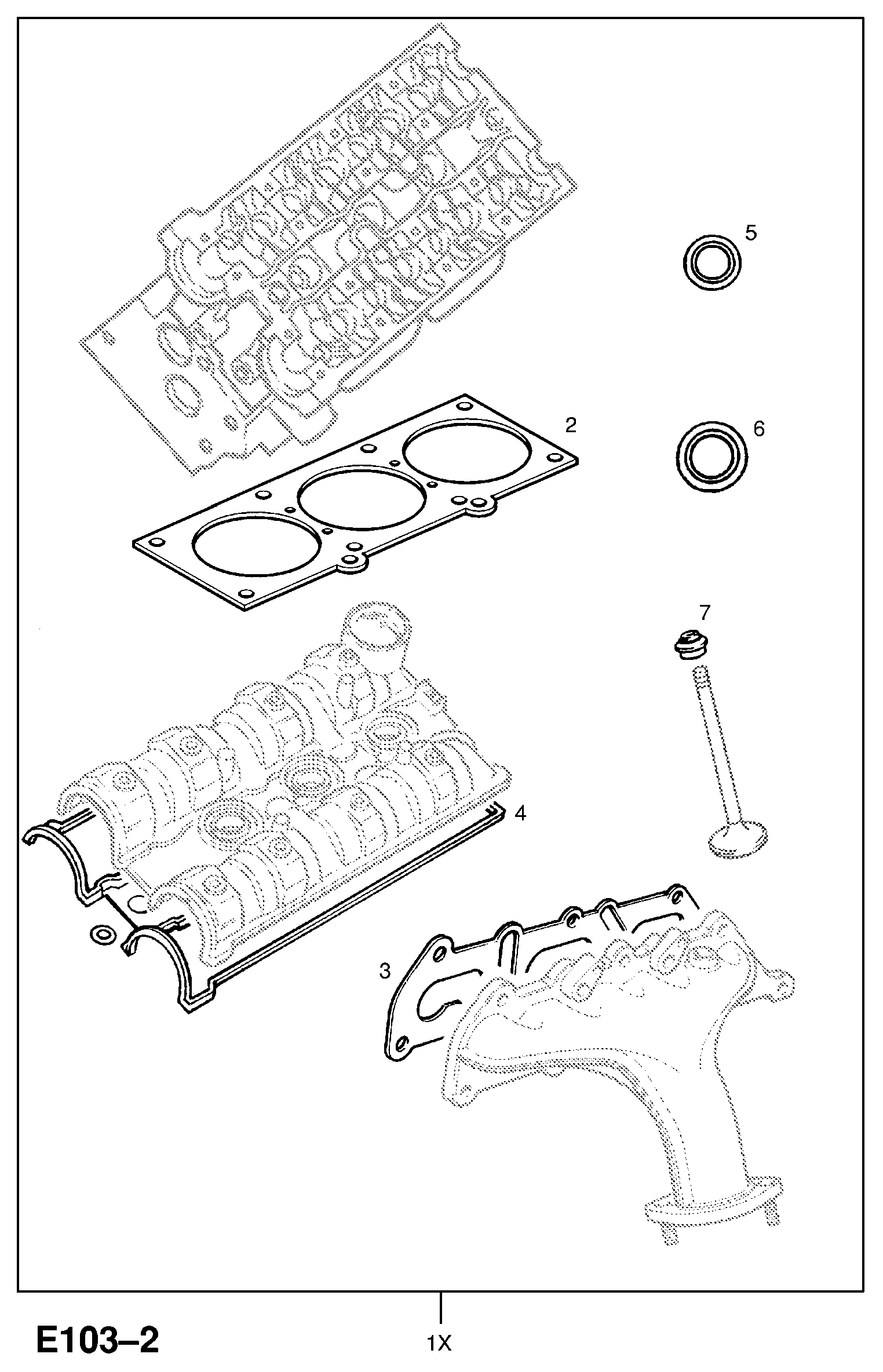 Opel 8 49 519 - Gasket, exhaust manifold onlydrive.pro