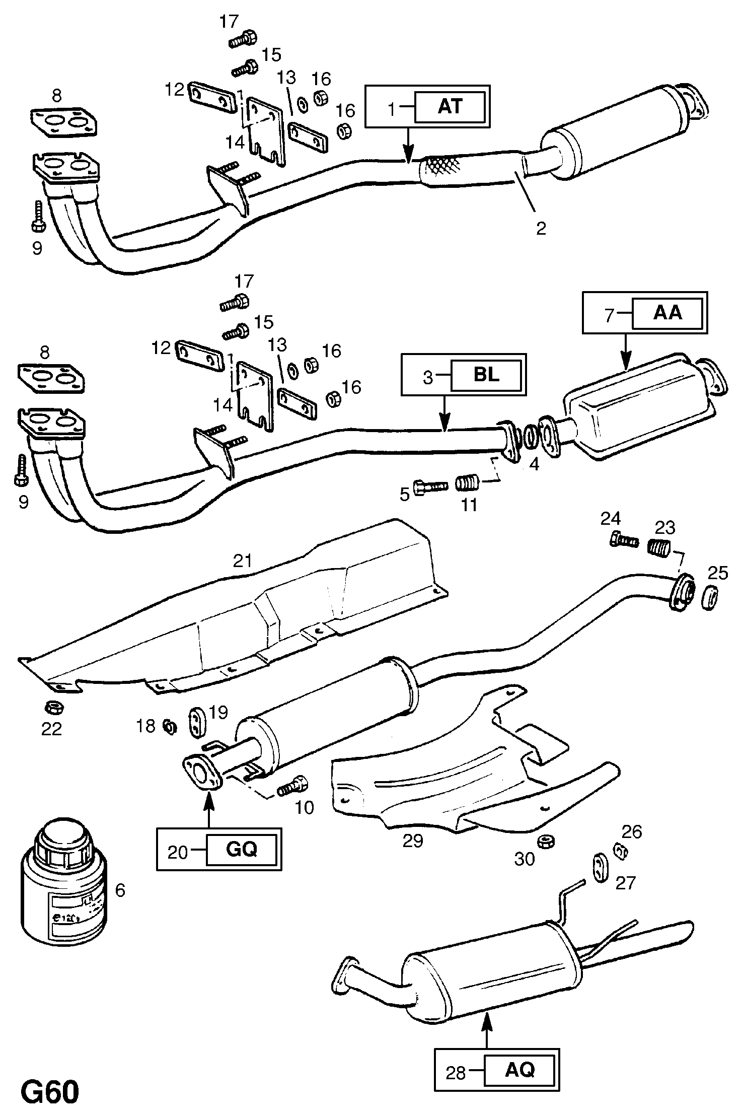 VAG 8 54 986 - Bolt, exhaust system onlydrive.pro