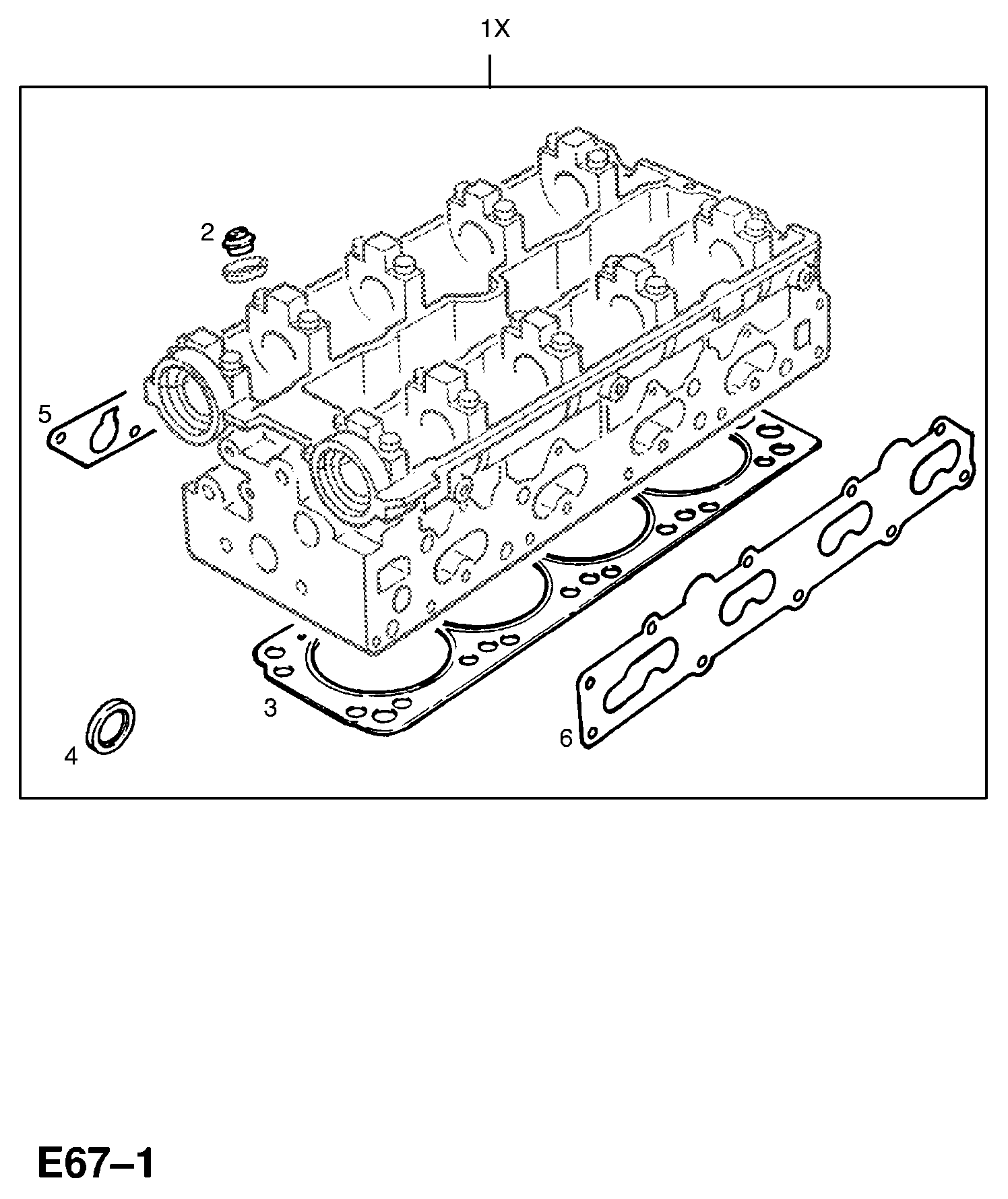 Opel 58 50 862 - Gasket, intake manifold onlydrive.pro