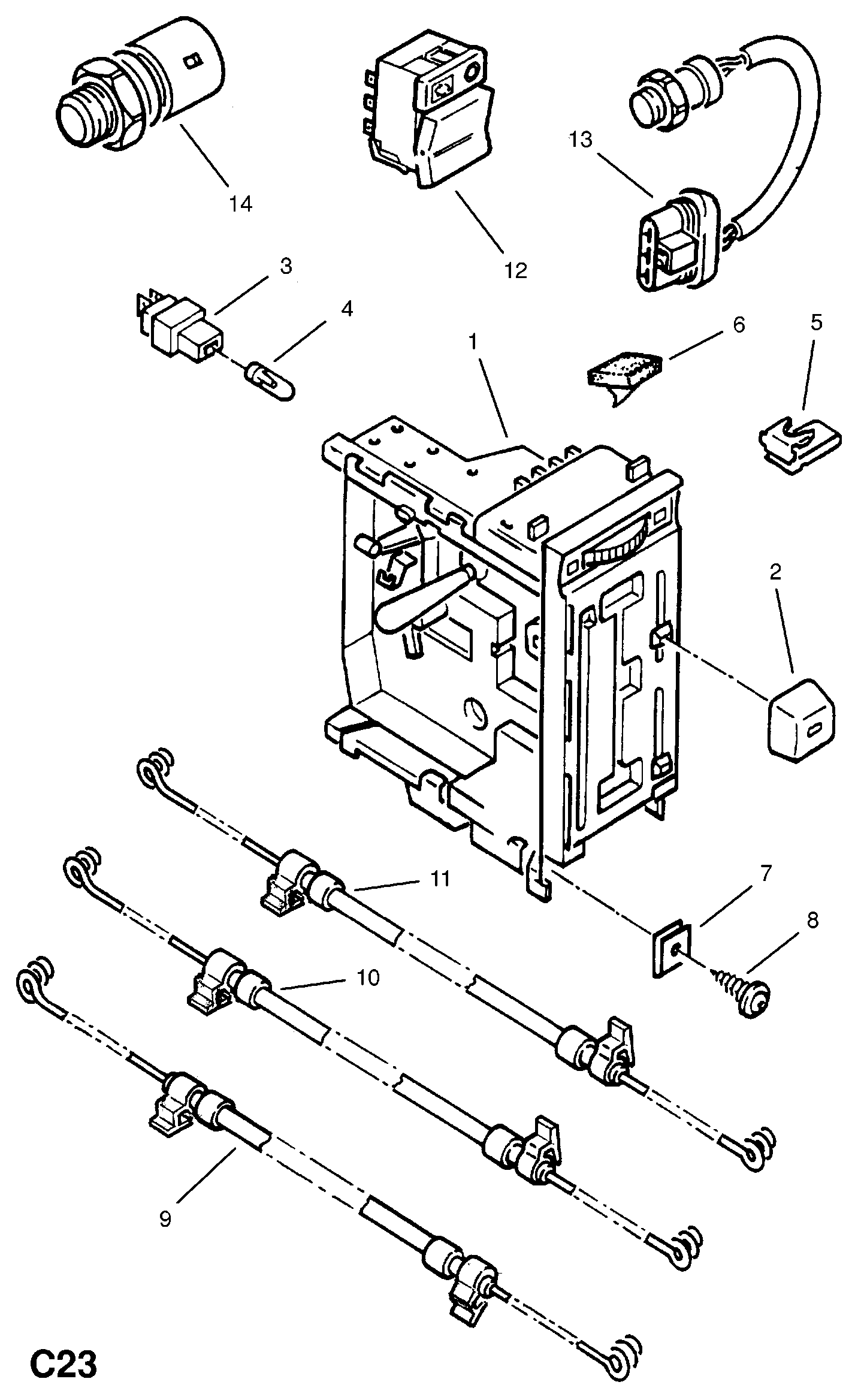 Volvo 1 235 887 - Ģeneratora sprieguma regulators onlydrive.pro