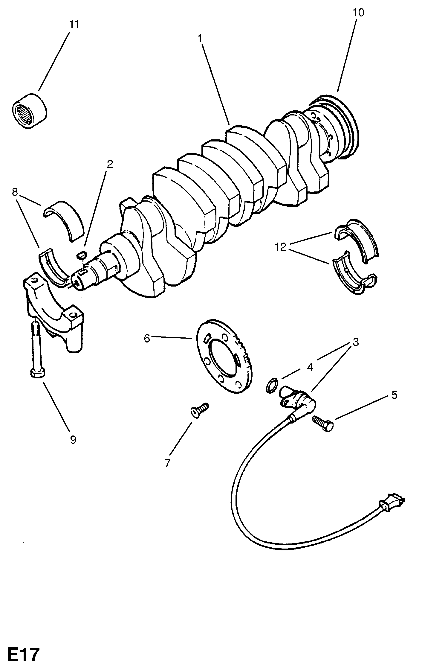 Opel 6 14 706 - Centruojantysis guolis, sankaba onlydrive.pro