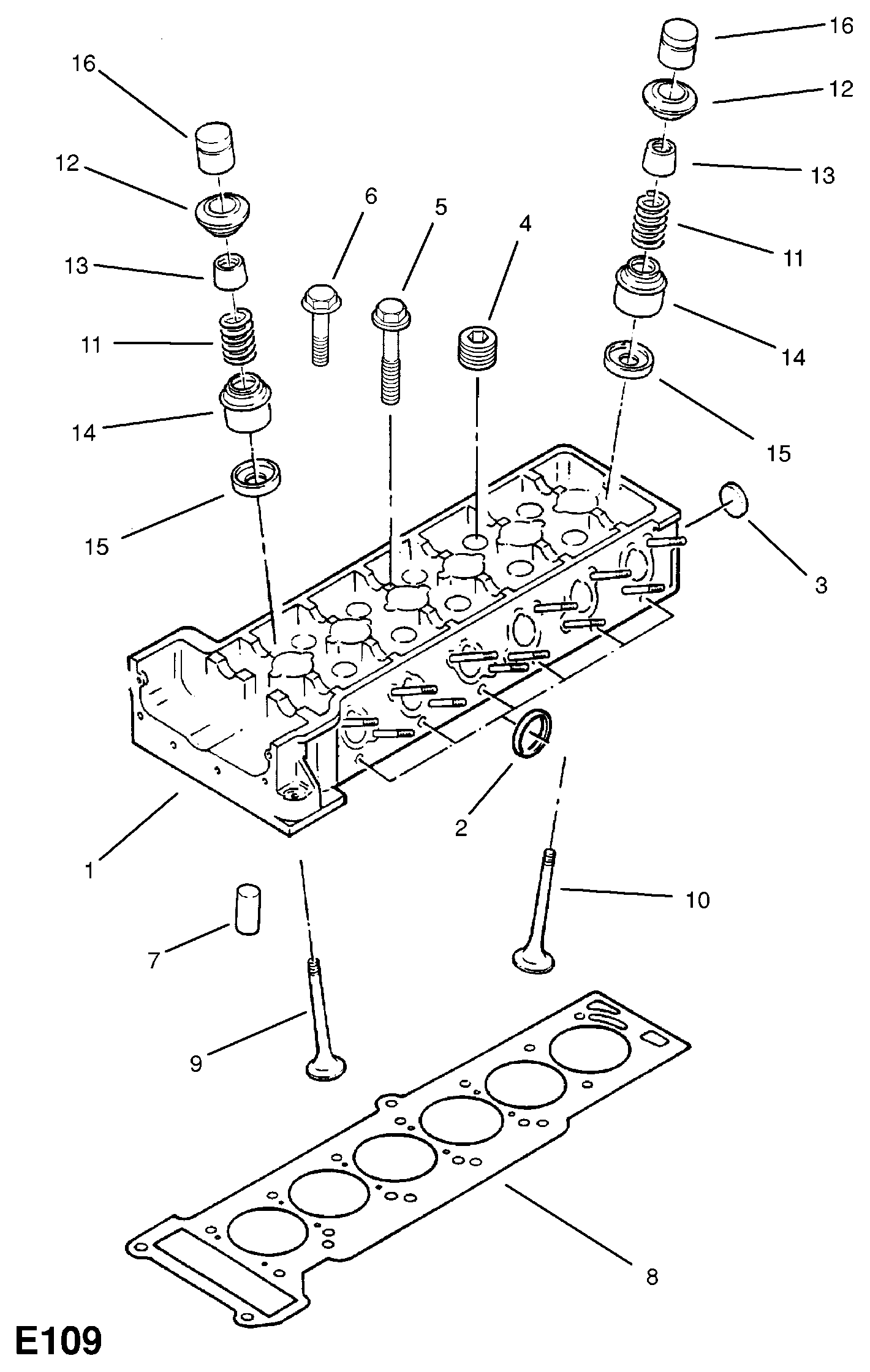 CITROËN 6423 02 - Valves, inlet and exhaust: 24 pcs. onlydrive.pro