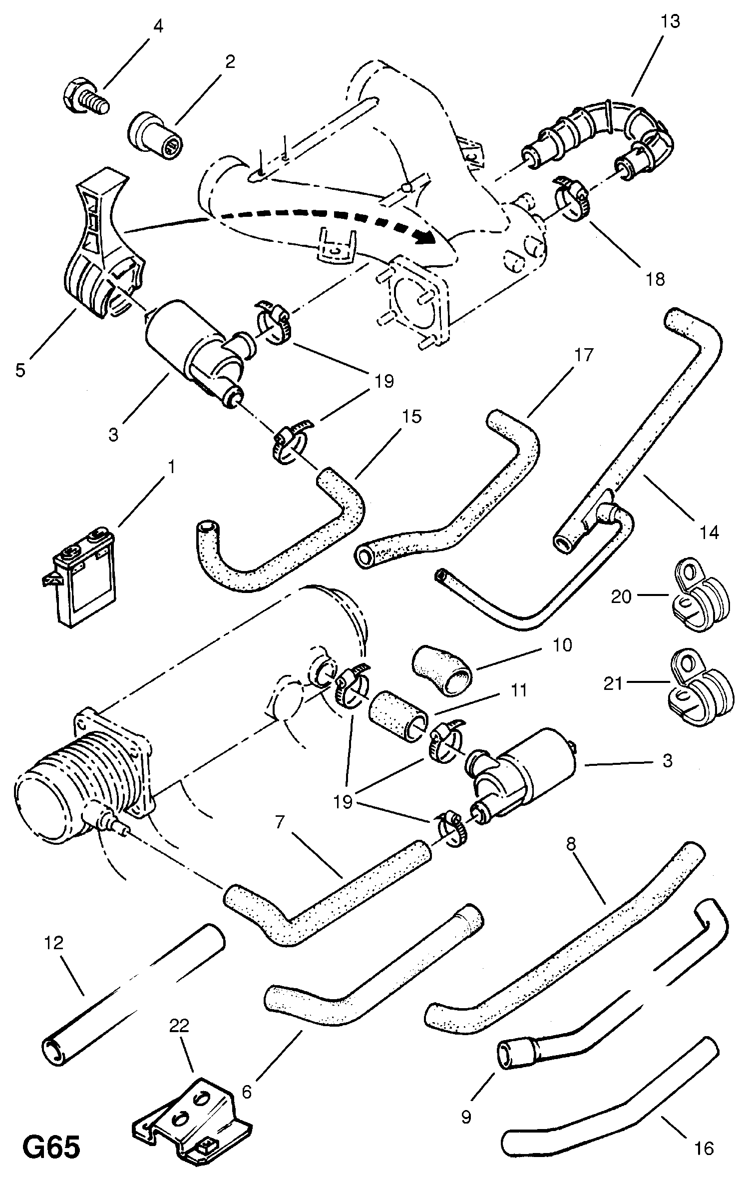 Opel 837101 - Idle Control Valve, air supply onlydrive.pro