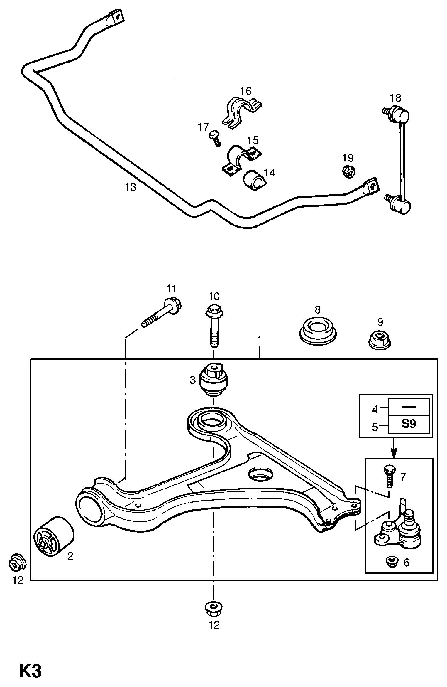 Opel 3 52 028 - Track Control Arm onlydrive.pro