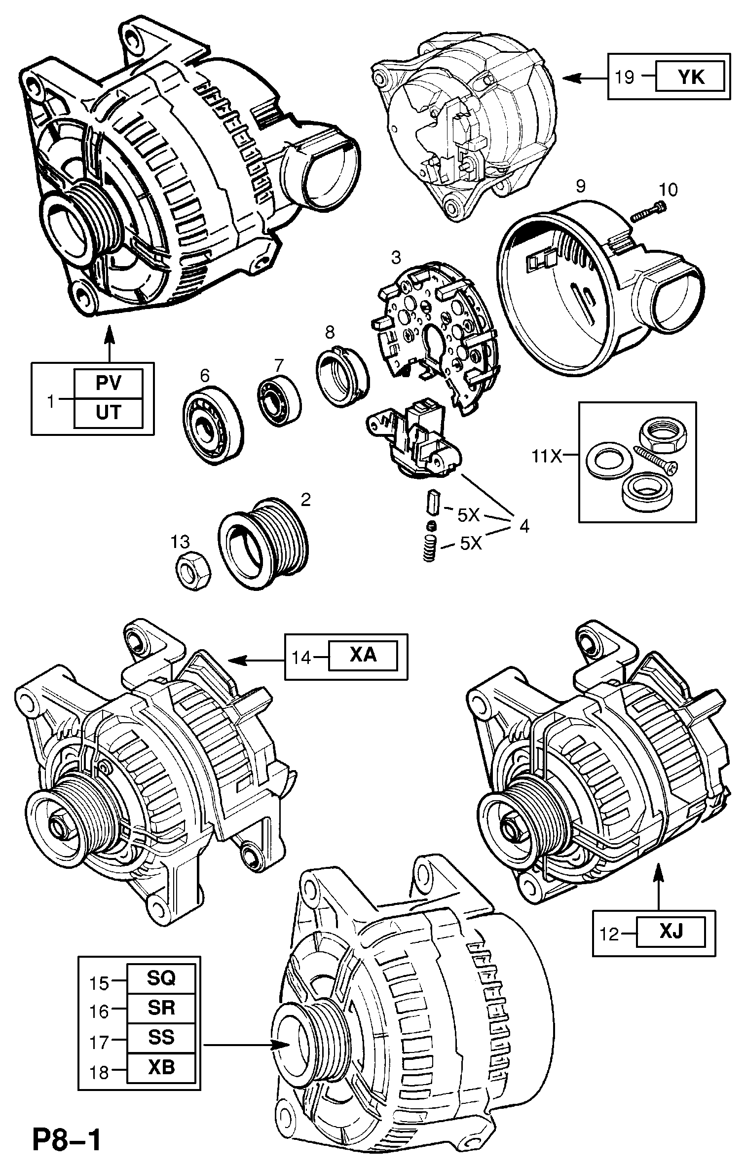 BMW 1 204 231 - Shaft Seal, differential onlydrive.pro