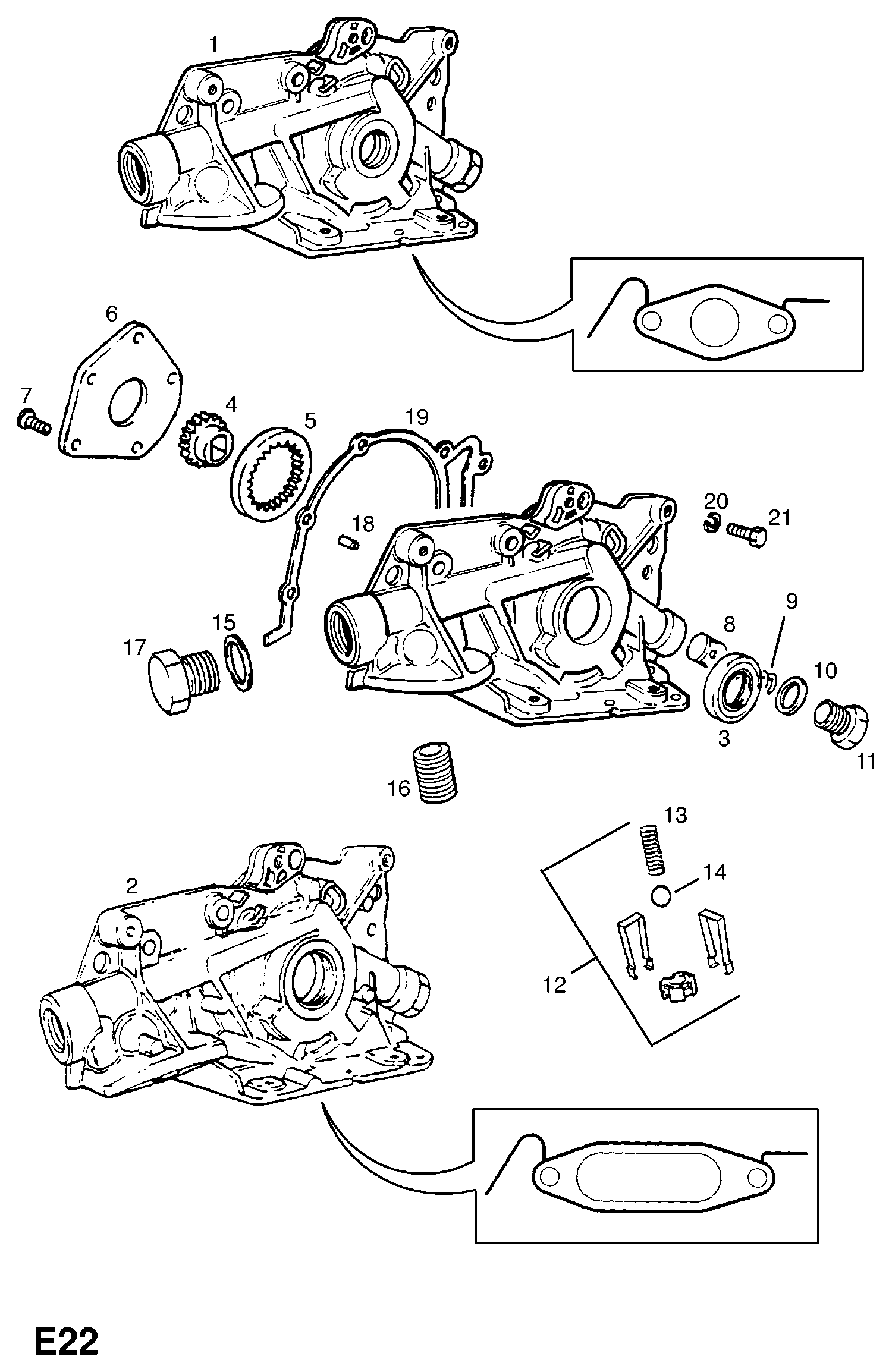 Opel 6 46 056 - Oil Pump onlydrive.pro