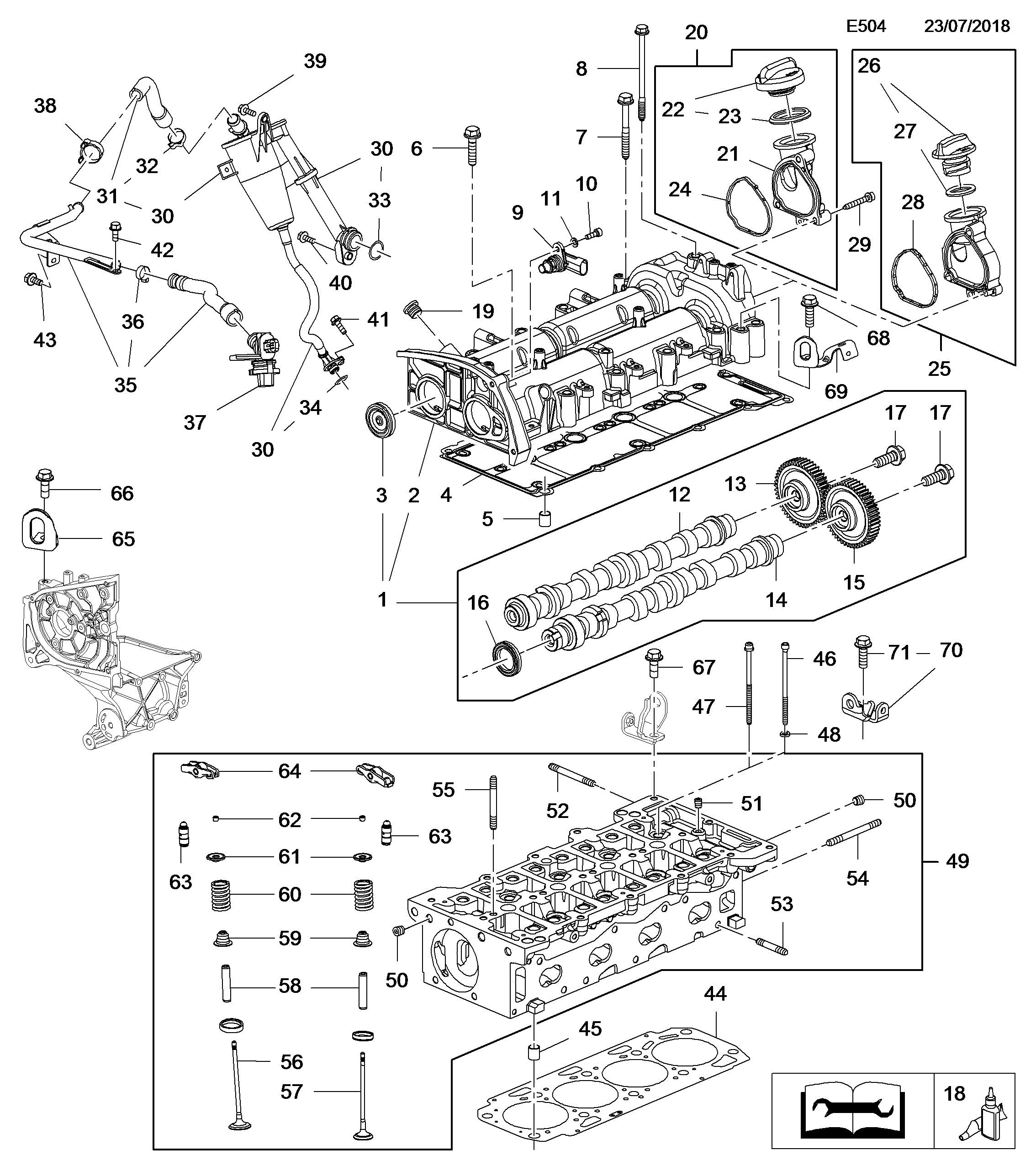 Opel 641106 - Pakoventtiili onlydrive.pro