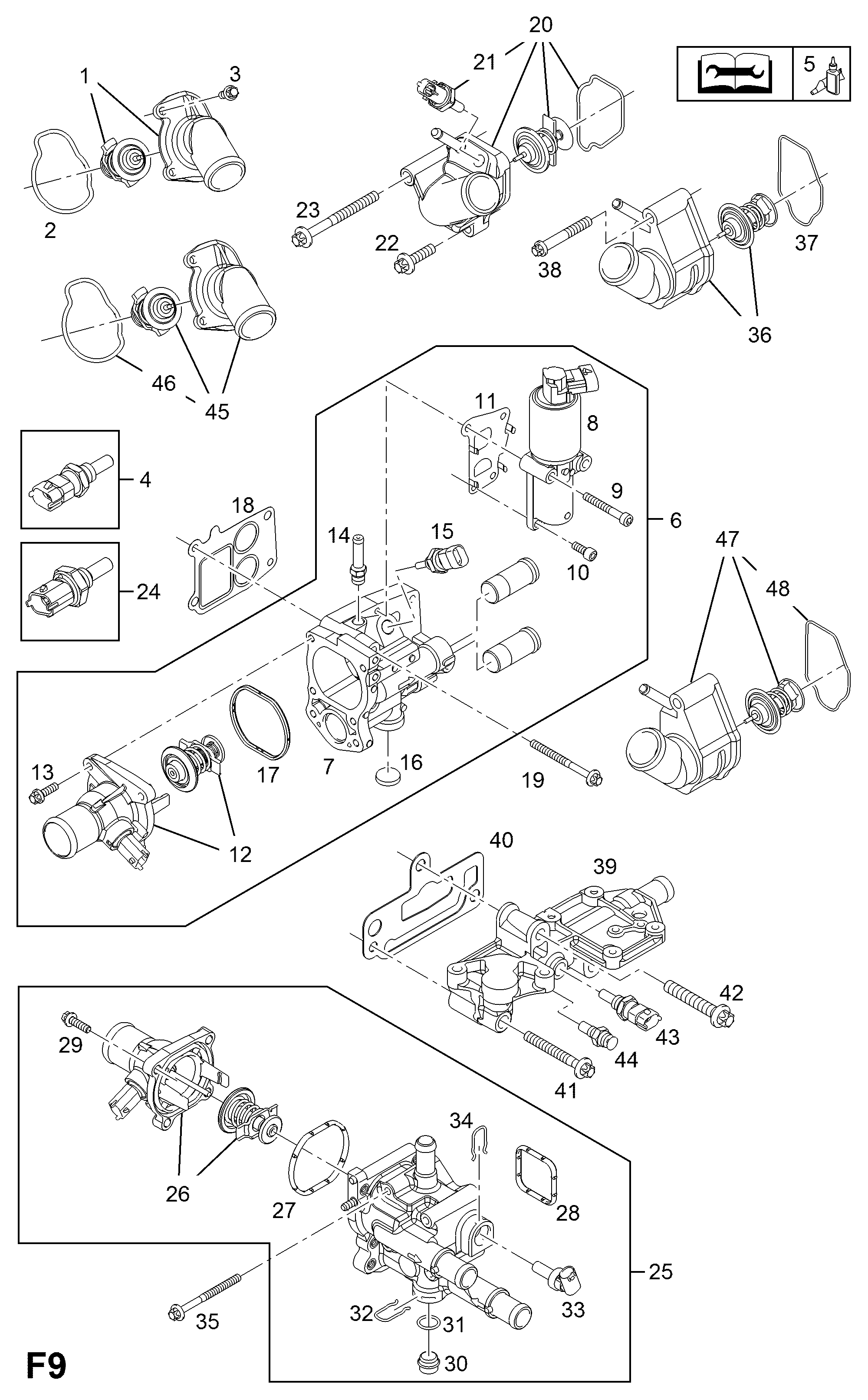 Opel 63 38 018 - Termostaat,Jahutusvedelik onlydrive.pro