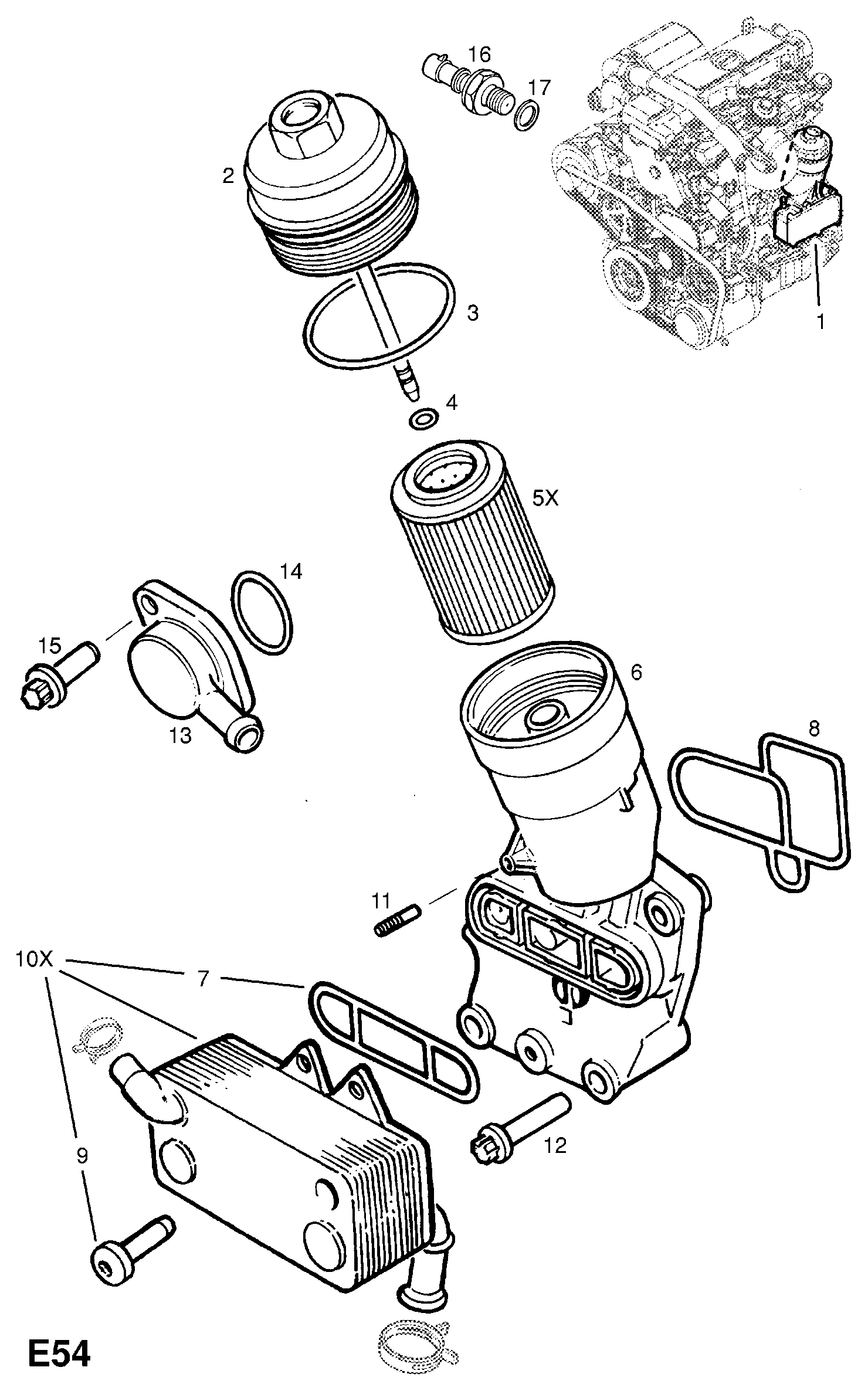 Opel 56 50 319 - Eļļas filtrs onlydrive.pro