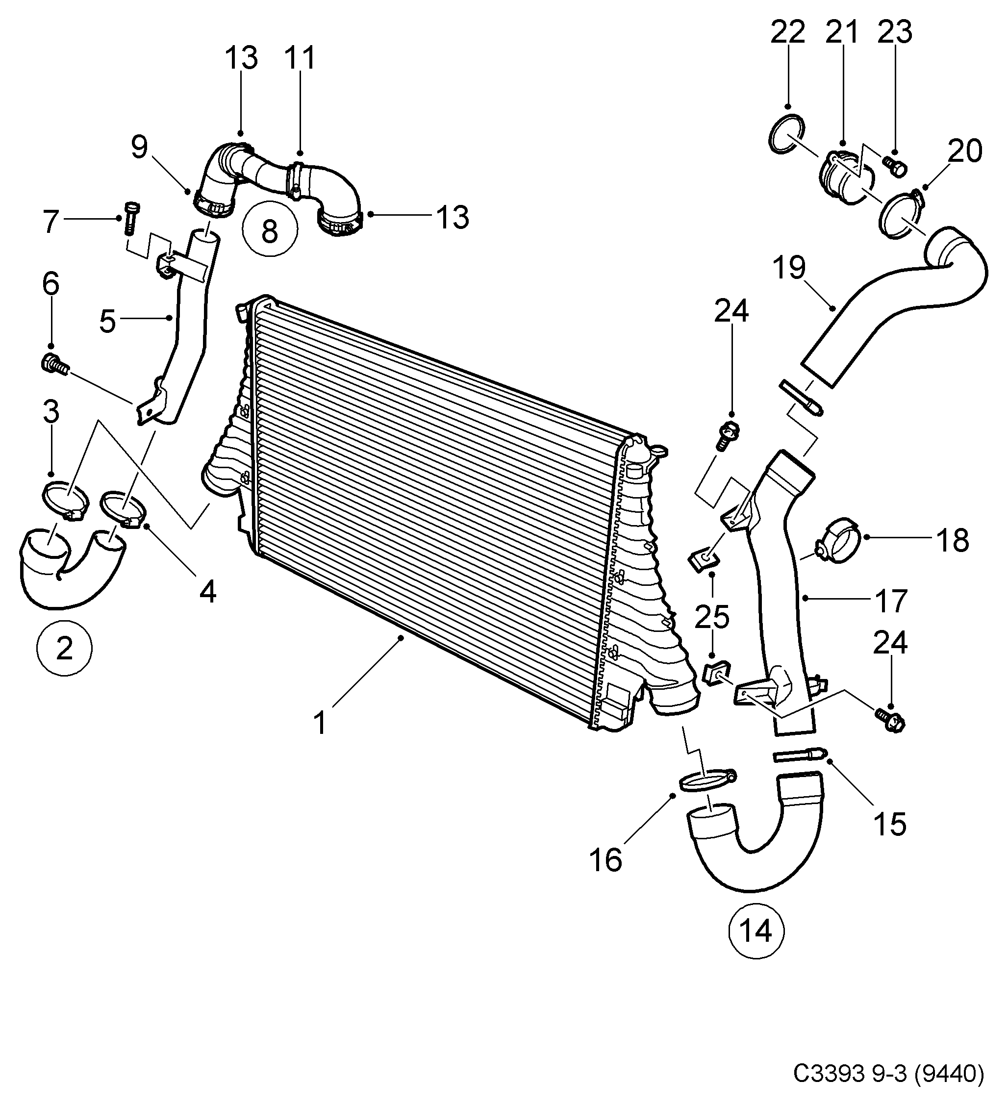 Opel 55354826 - Laadimisõhu voolik onlydrive.pro