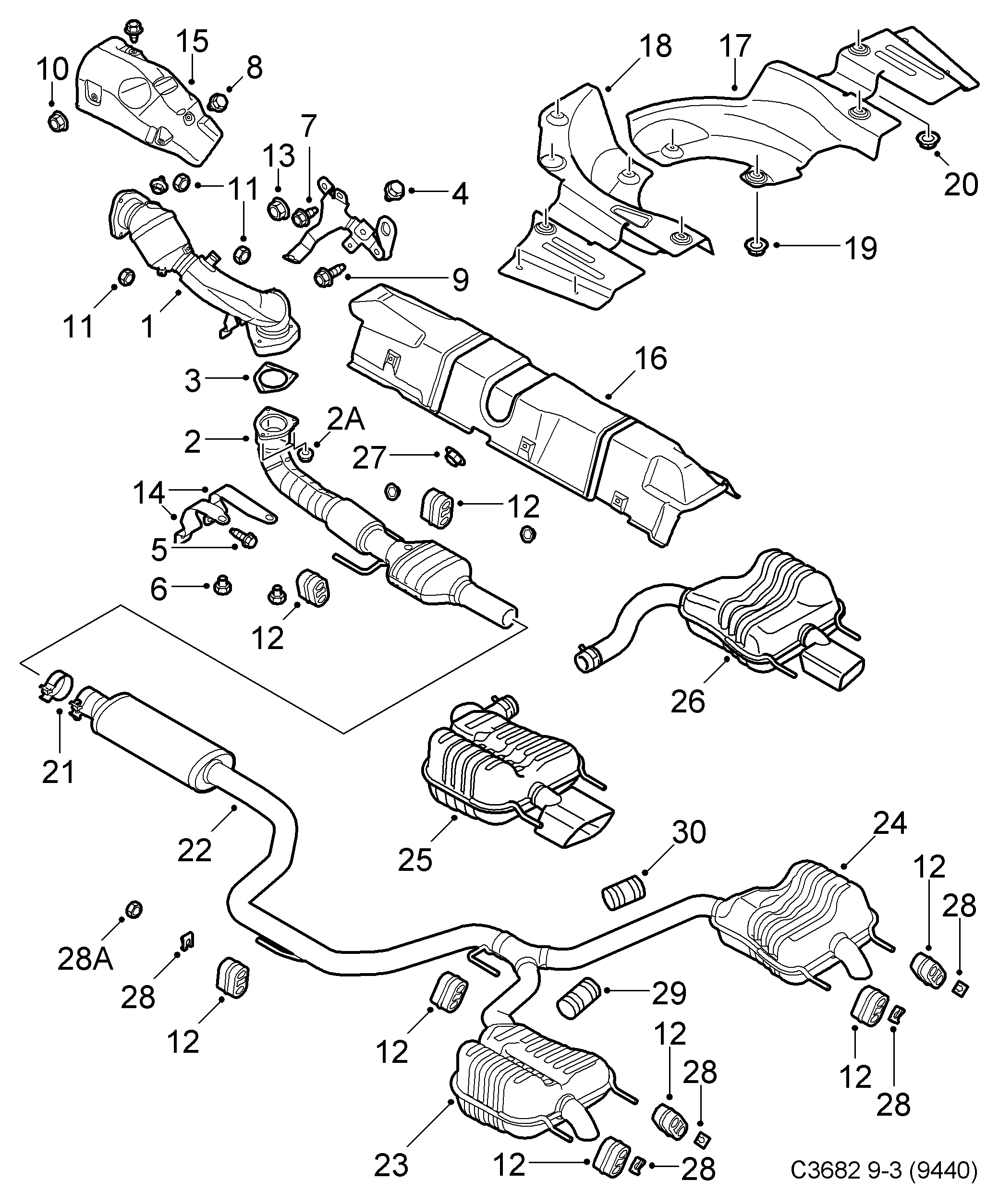 Opel 90466668 - Bearing Bush, stabiliser onlydrive.pro