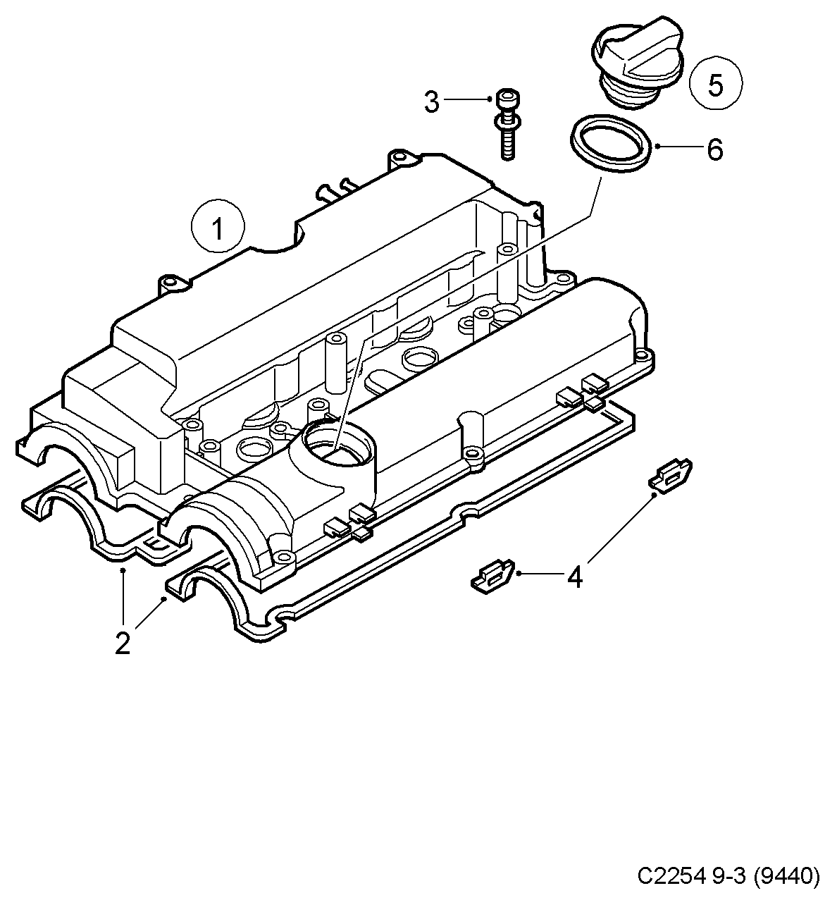 Opel 90536414 - Gasket, cylinder head cover onlydrive.pro