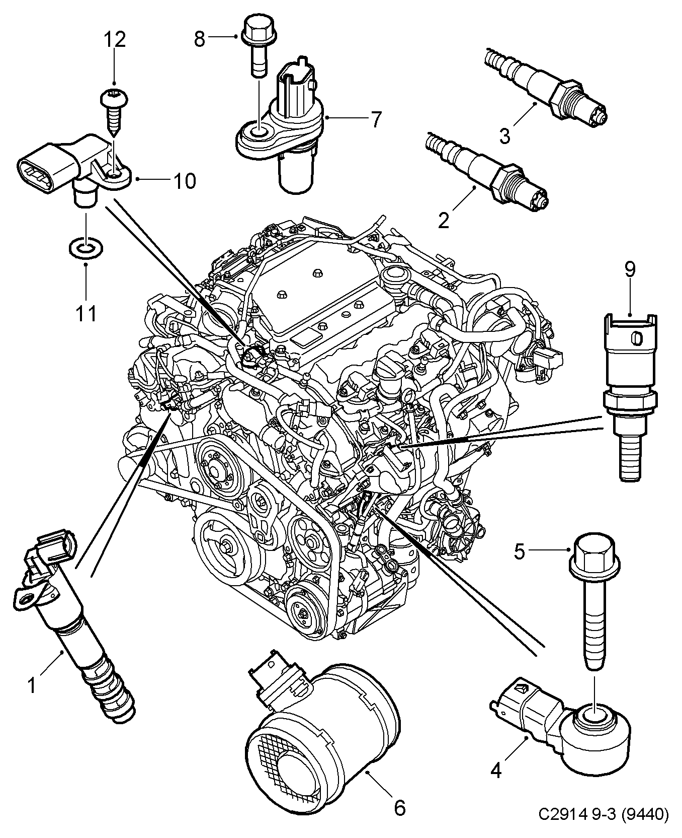 Opel 93186115 - Oxygen, Lambda Sensor onlydrive.pro